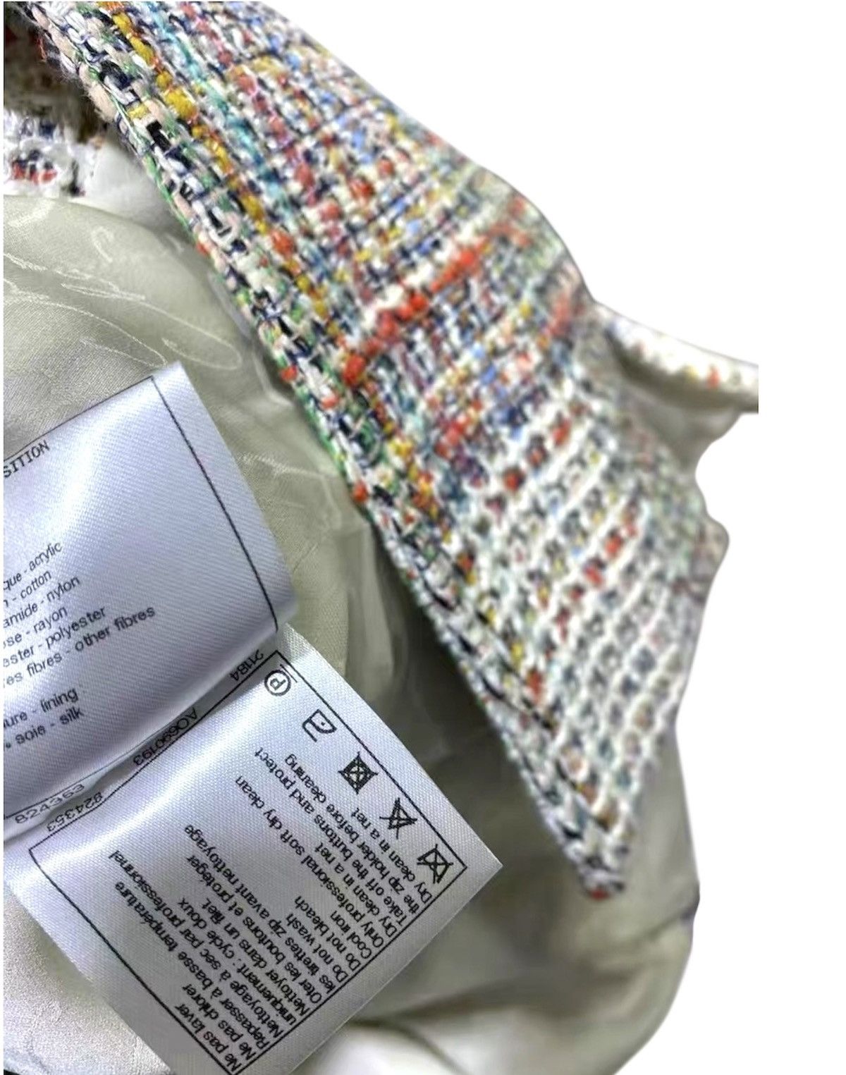 Chanel CHANEL 38 Cuba CC Logo Buttons Tweed Cotton Jacket Size S / US 4 / IT 40 - 9 Thumbnail