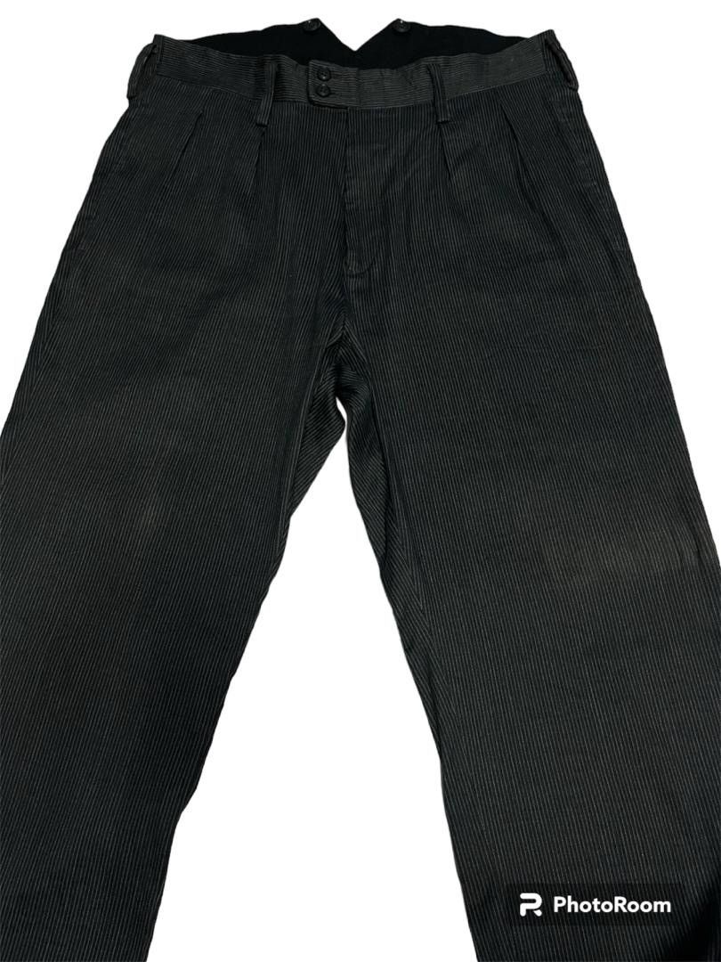 Yohji Yamamoto Yohji Yamamoto Pour Homme Stripe Casual Pants Size US 34 / EU 50 - 7 Thumbnail