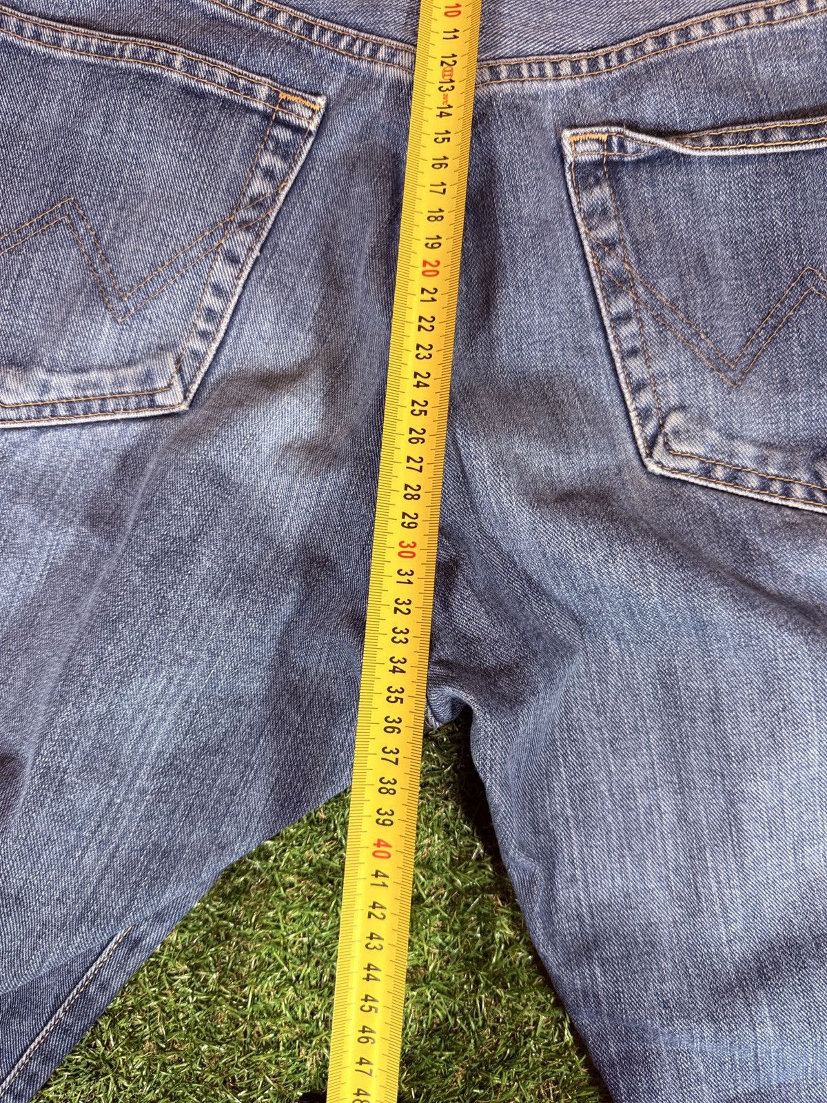 Edwin EDWIN International Basic Jeans Light Wash Straight Fit Size US 34 / EU 50 - 11 Thumbnail