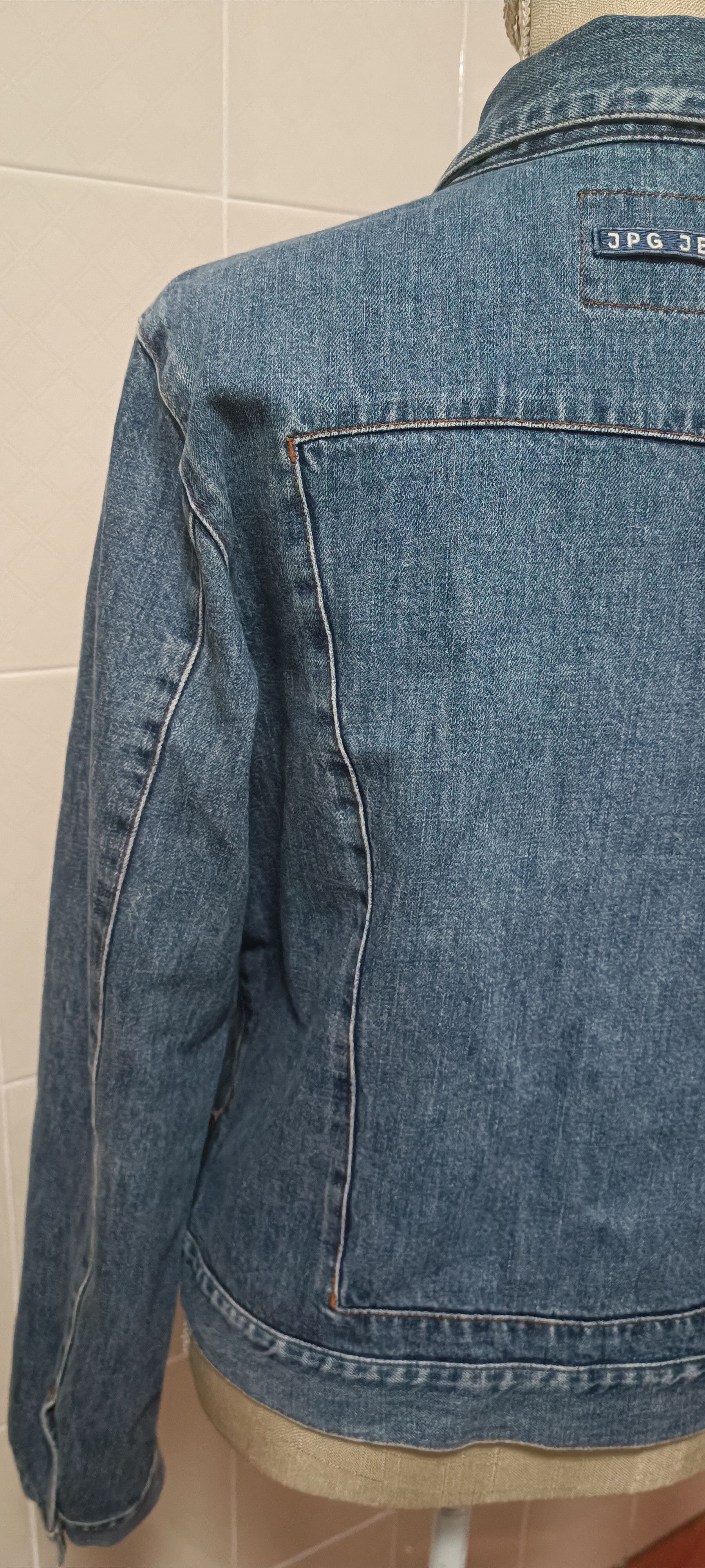 Jean Paul Gaultier 90's - JPG Jeans denim jacket Size L / US 10 / IT 46 - 8 Thumbnail