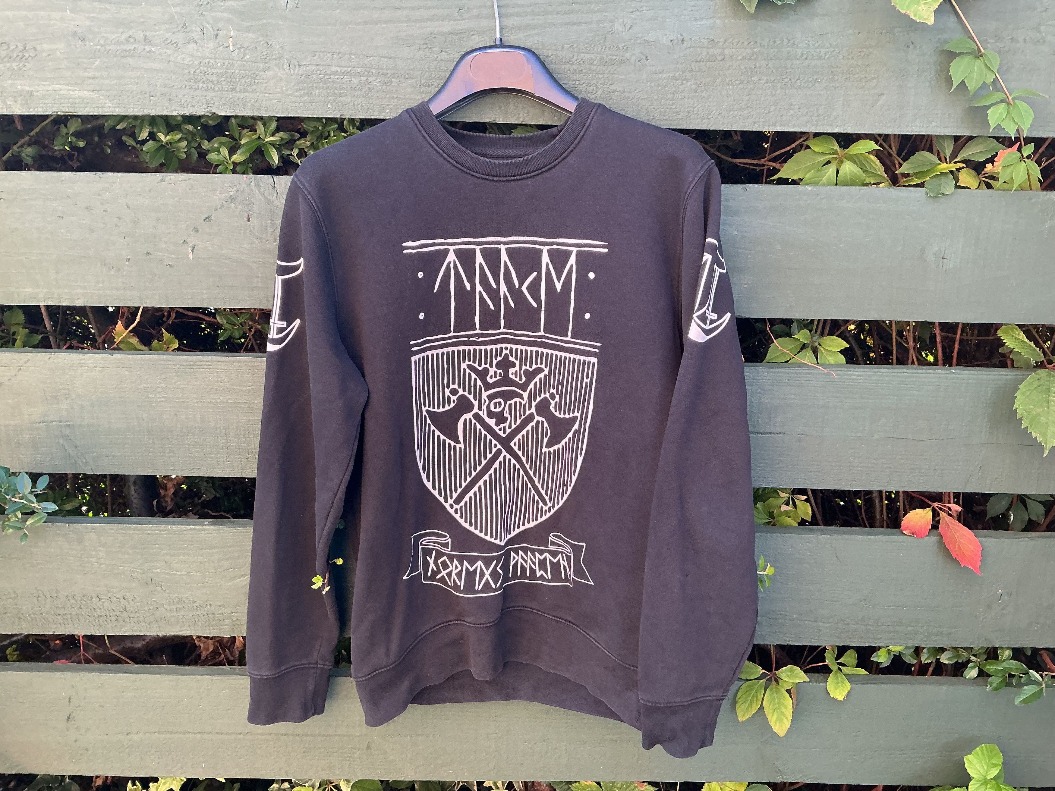Vintage Taake Sweatshirt Norwegian Black Metal Darkthrone Mayhem Size US M / EU 48-50 / 2 - 1 Thumbnail