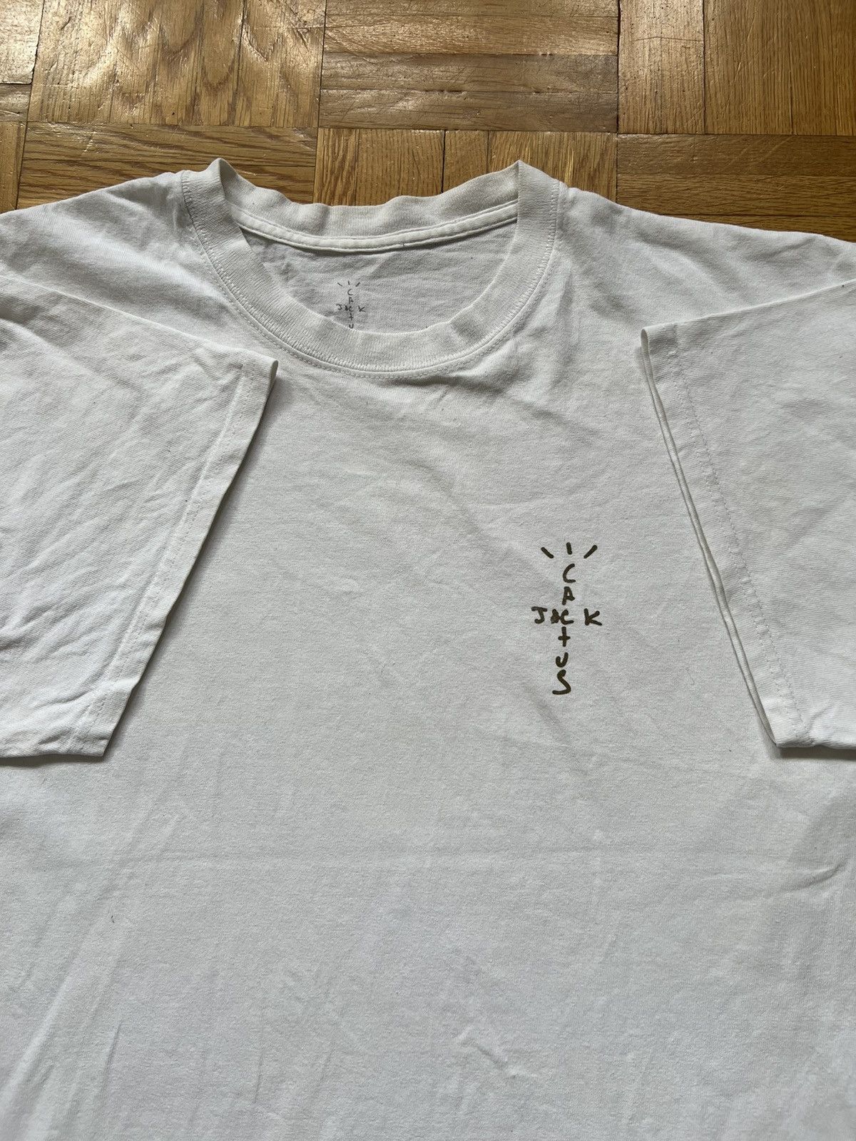 Travis Scott Tshirt Jack Cactus Travis Scott Rap Logo Size US L / EU 52-54 / 3 - 1 Thumbnail