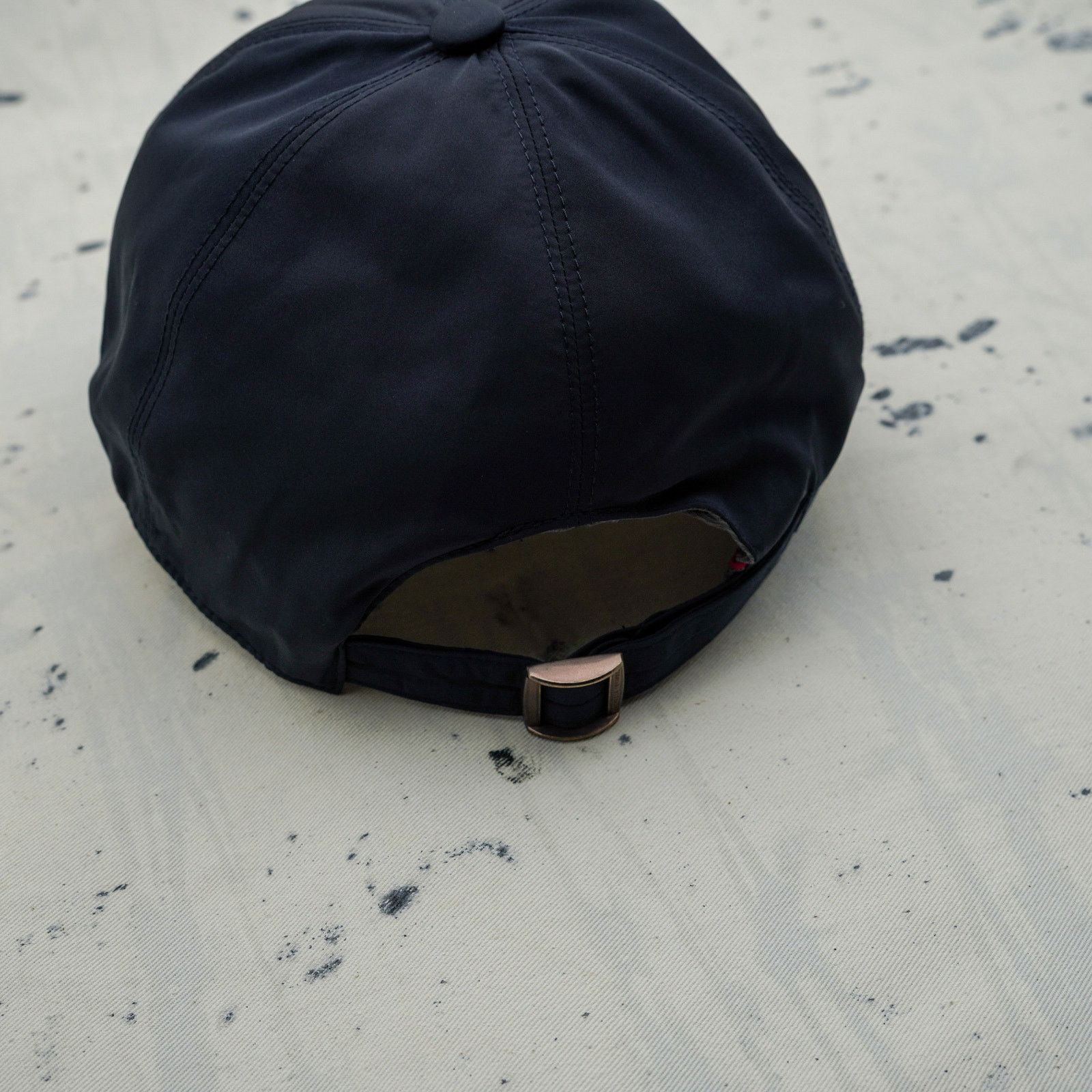 Brunello Cucinelli Brunello cucinelli nylon navy blue logo baseball cap hat Size ONE SIZE - 5 Thumbnail
