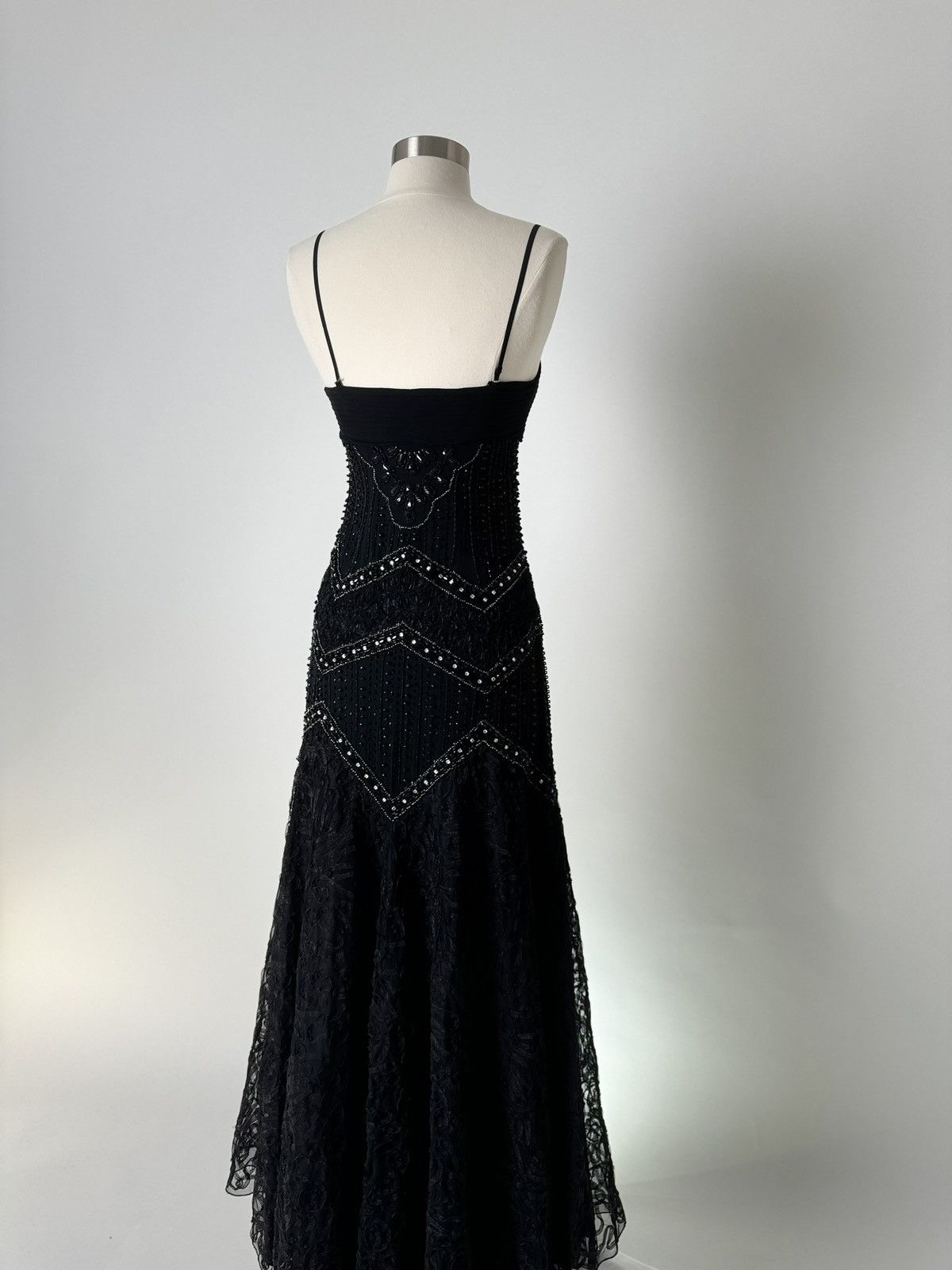 Other Brand New US 4 Jovani Maxi Evening Dress in Metallic Color Size S / US 4 / IT 40 - 8 Thumbnail