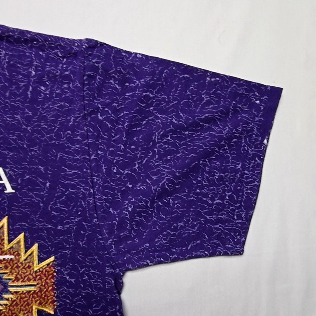 Jerzees Vintage Montana Tee Purple Southwestern Graphic AOP Tee 90s Size US L / EU 52-54 / 3 - 4 Thumbnail