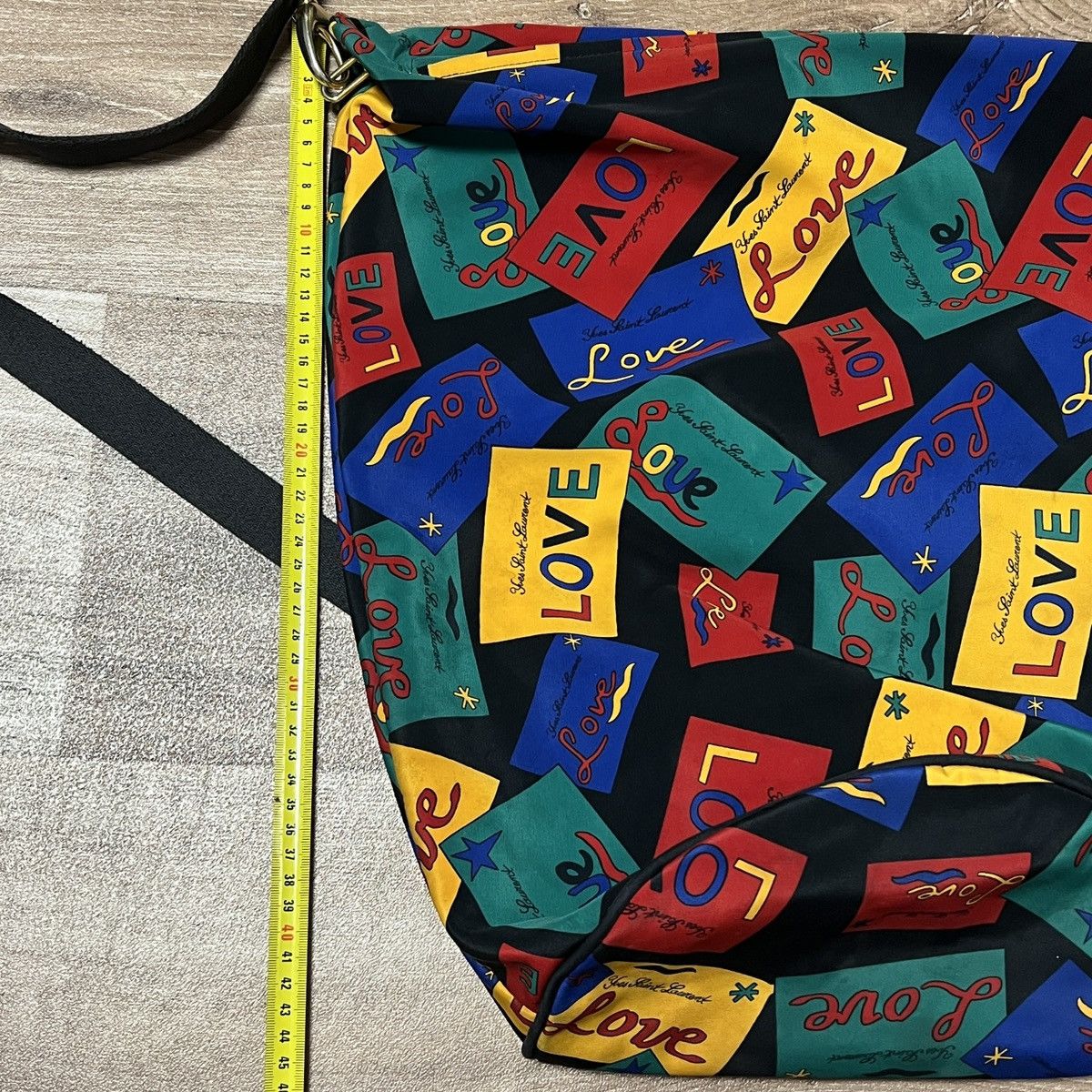 Vintage × Yves Saint Laurent Yves Saint Laurent Love logo bag Size ONE SIZE - 23 Thumbnail