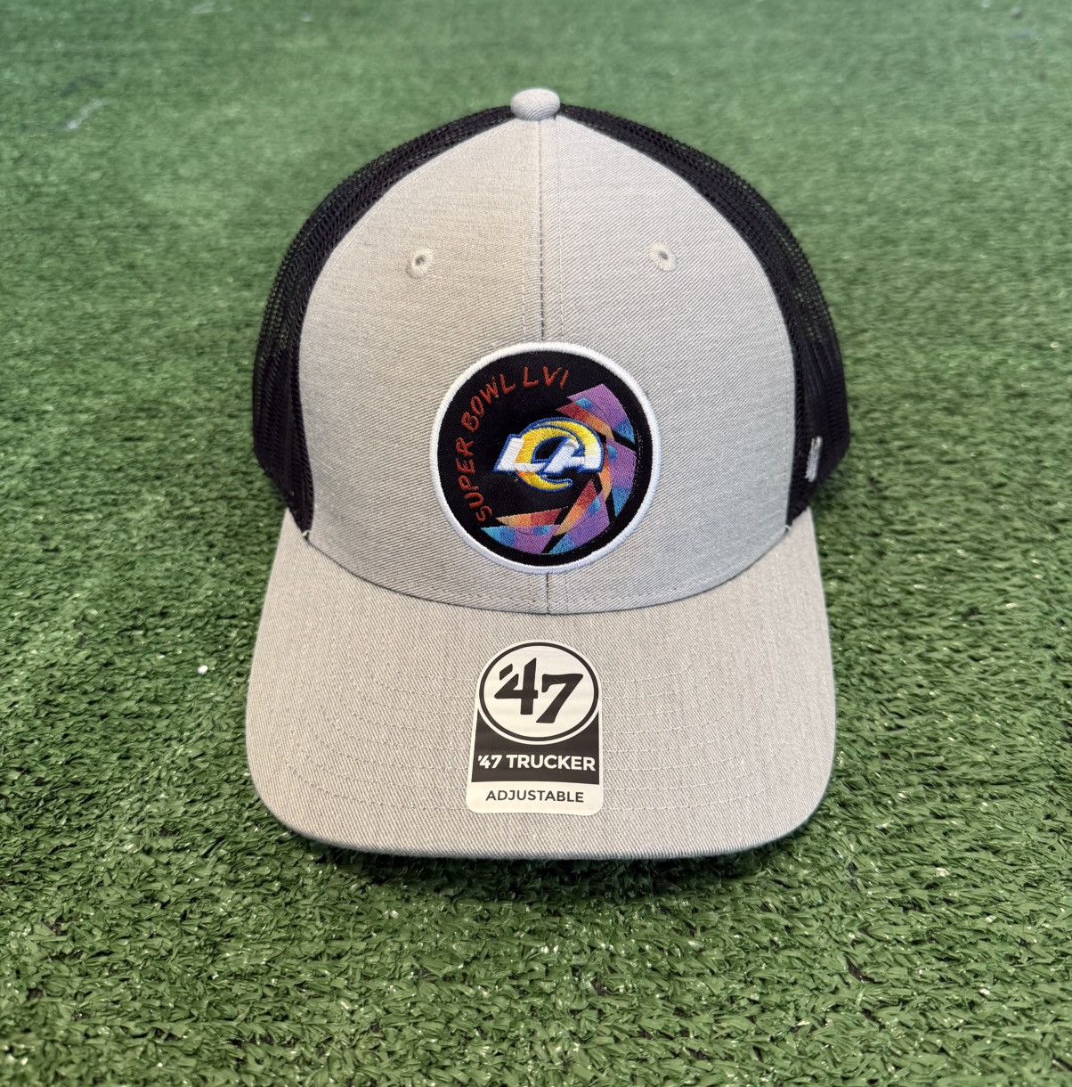 47 Brand Los Angeles Rams Hat '47 Super Bowl LVI Bound Aperture Size ONE SIZE - 1 Thumbnail