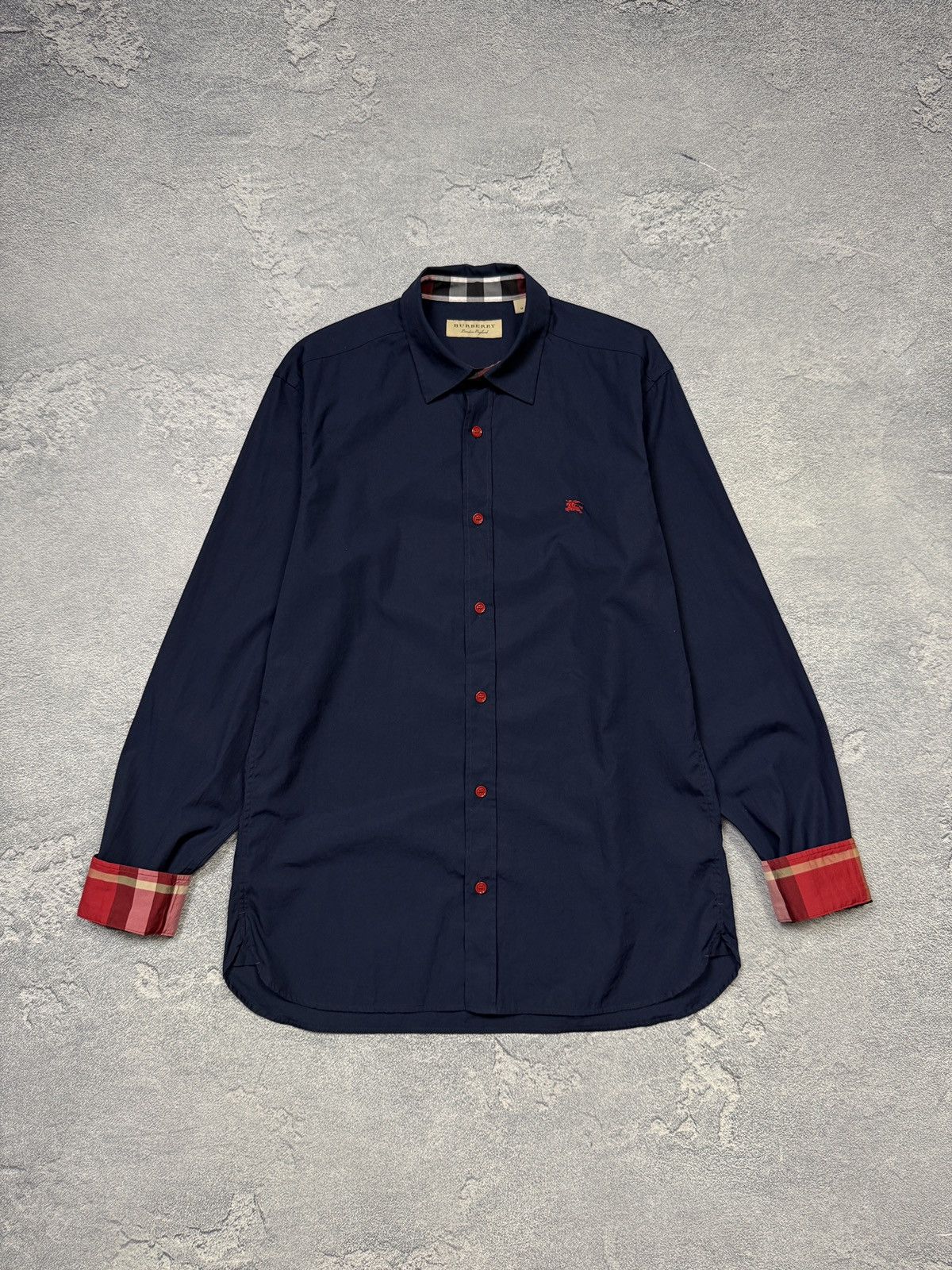 Burberry Vintage Burberry Shirt Size US M / EU 48-50 / 2 - 1 Thumbnail