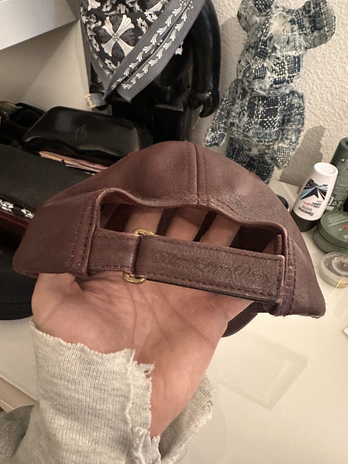 Aime Leon Dore Aimé Leon Dore Leather Cap Size ONE SIZE - 3 Thumbnail