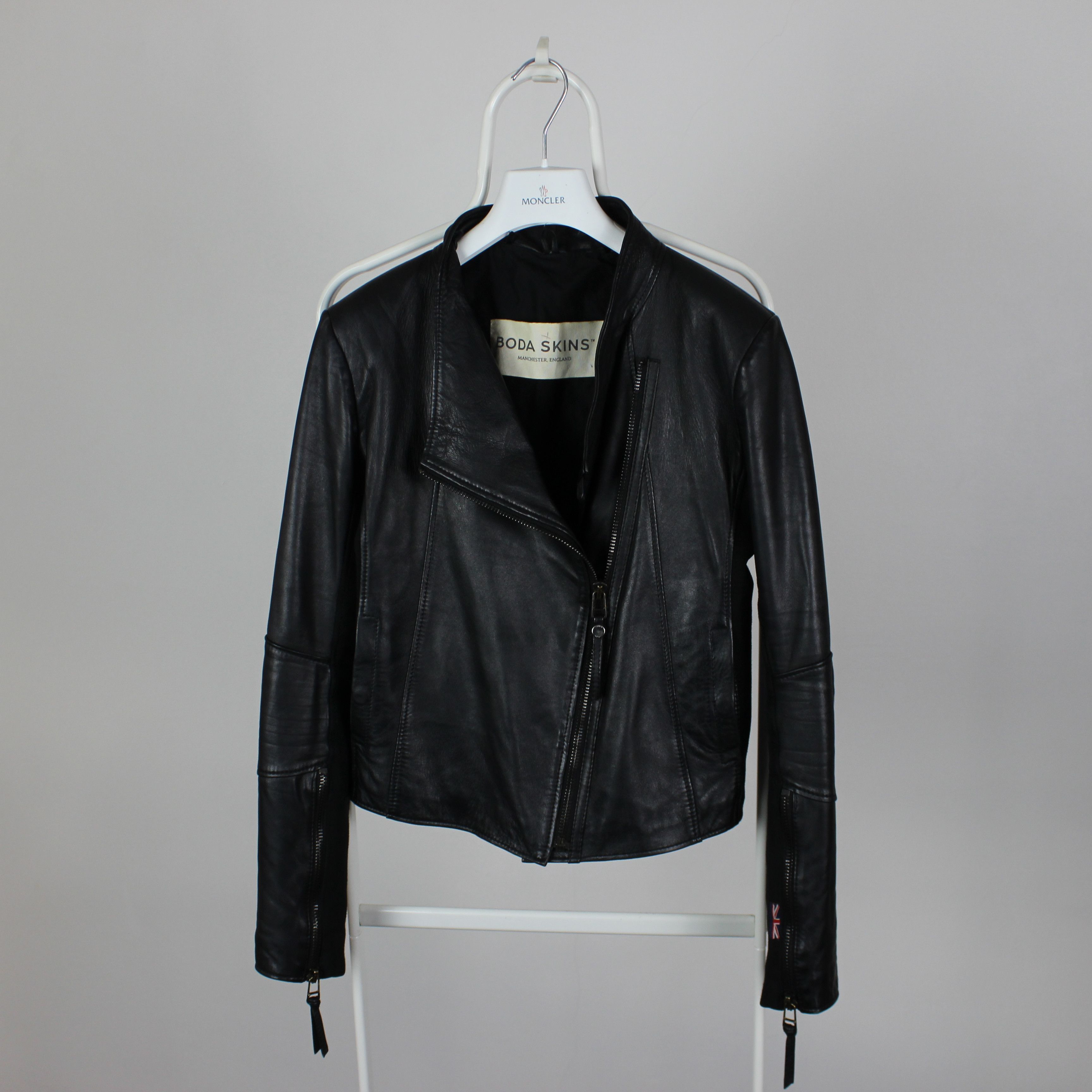 Boda Skins Boda Skins leather bike jacket US 6 M Black Size M / US 6-8 / IT 42-44 - 2 Thumbnail