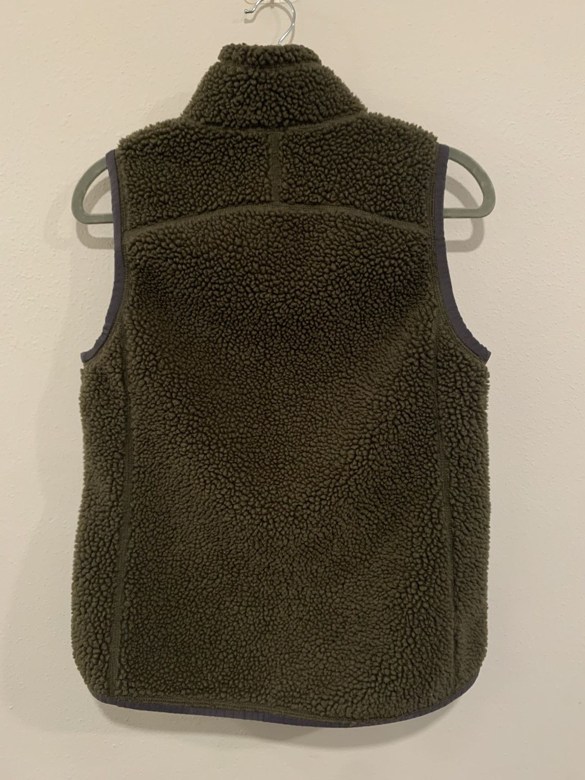 L.L. Bean 90”s LL Bean Green Vest Deep Pile Sherpa Fleece Full Zip Size US S / EU 44-46 / 1 - 4 Thumbnail