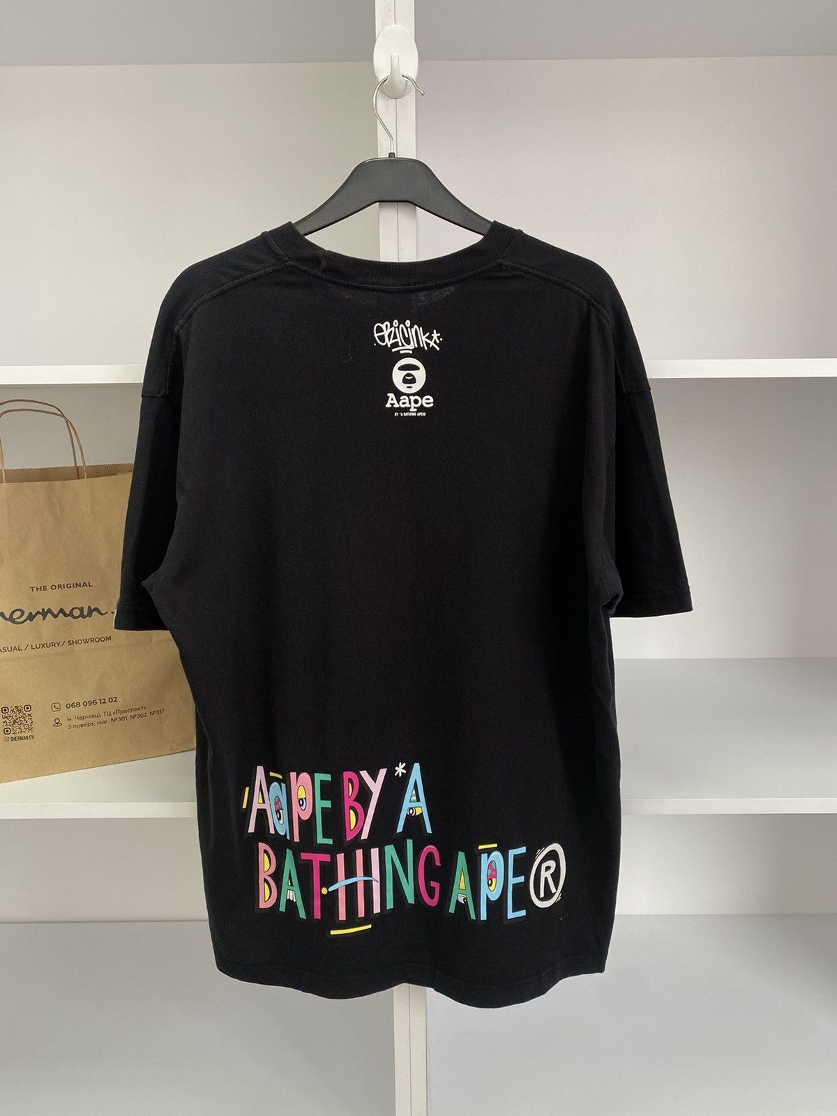 Aape AAPE by A Bathing Ape Eric Inkala Edition T-Shirt Size US XL / EU 56 / 4 - 13 Thumbnail