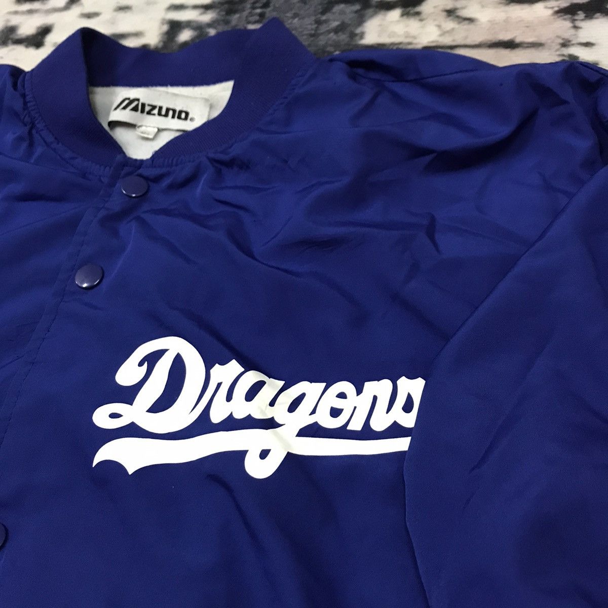 MLB × Mizuno × Vintage Vintage 90s Mizuno X Dragon Baseball MLB Bomber Jacket Size US M / EU 48-50 / 2 - 6 Thumbnail