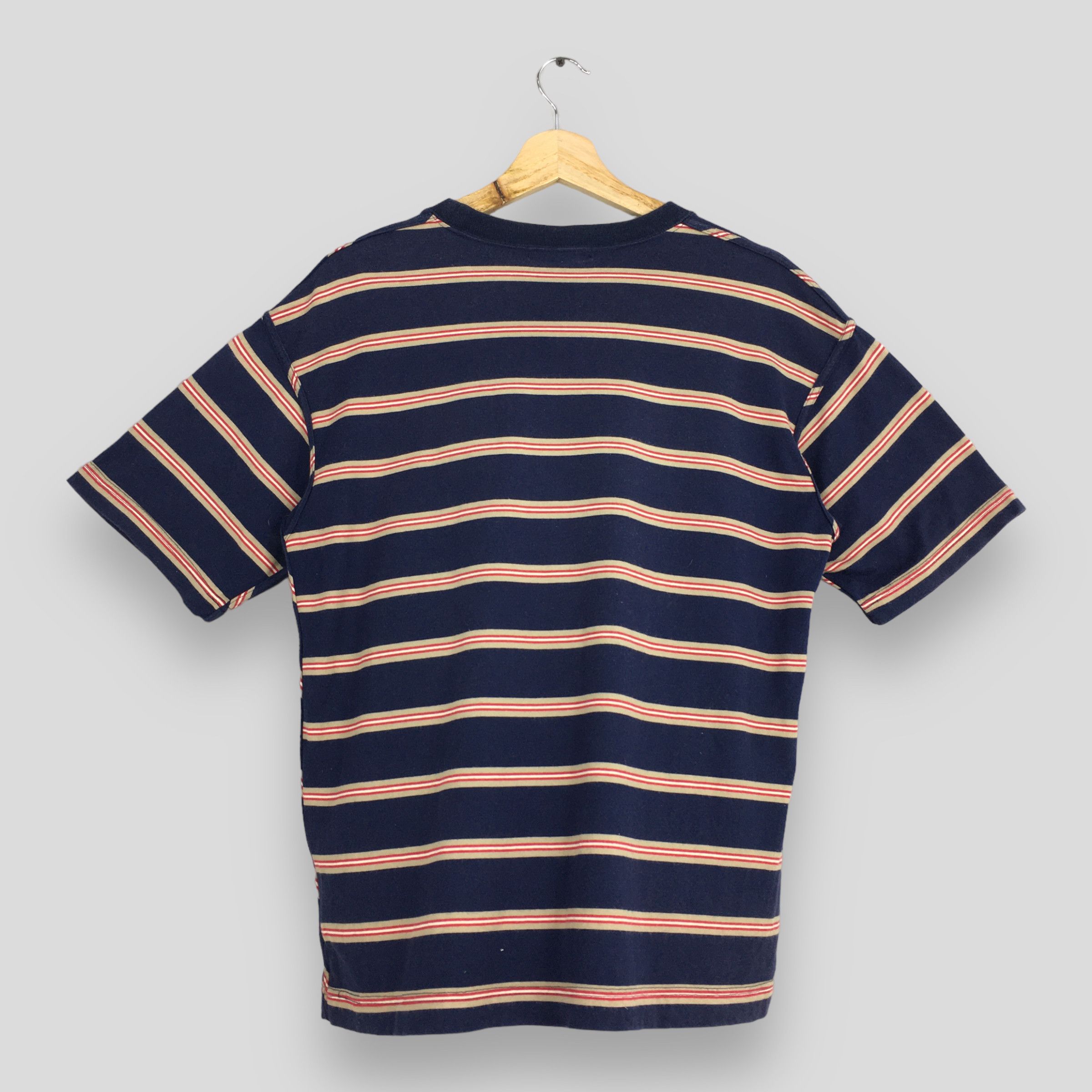 Comme des Garcons Comme Des Garcons Homme Stripes Multicolor T shirt Small Size US S / EU 44-46 / 1 - 6 Thumbnail