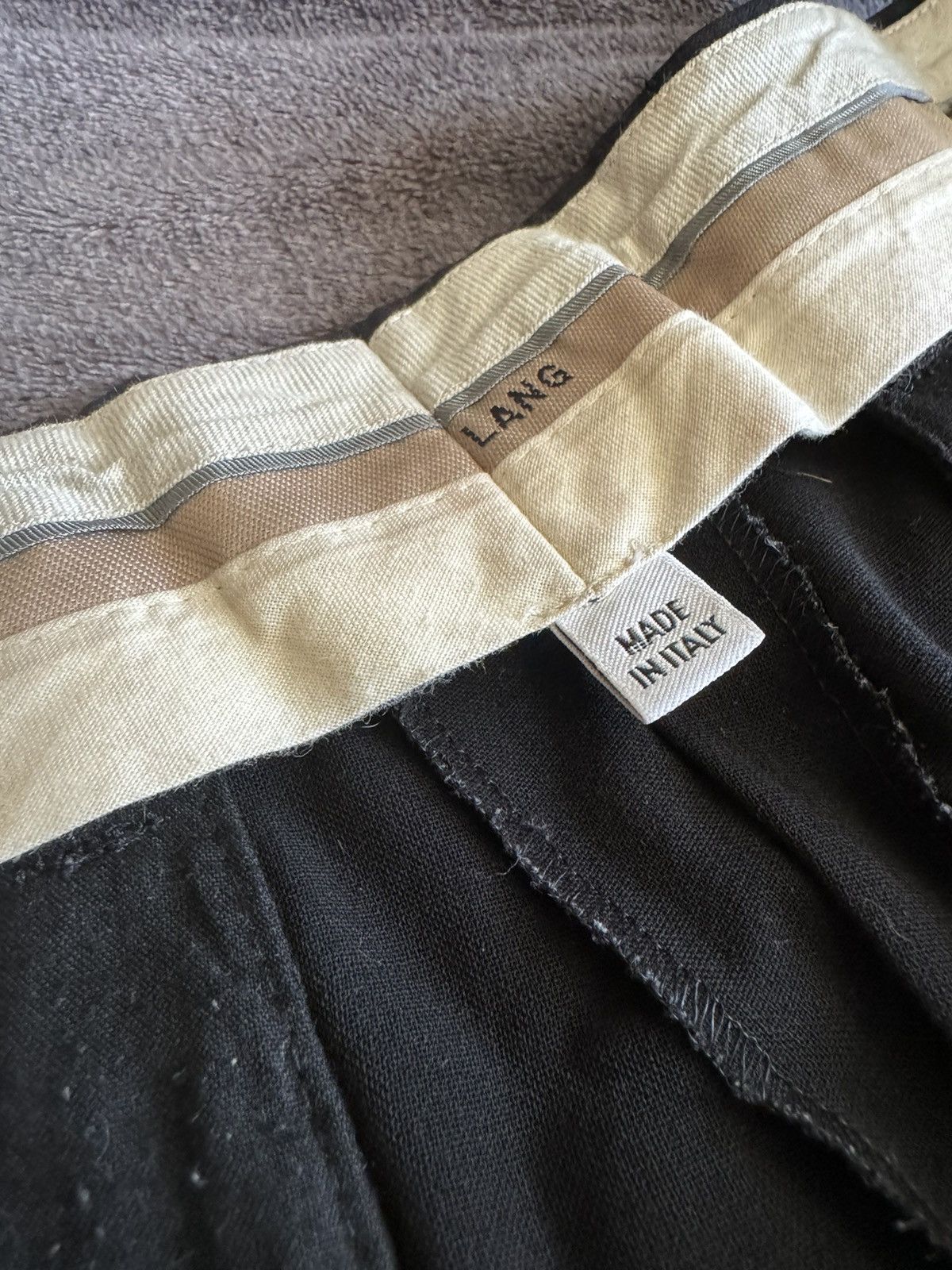 Helmut Lang Vintage 2000s Helmut Lang Straight Wool Suit Pants Size 30" / US 8 / IT 44 - 9 Thumbnail