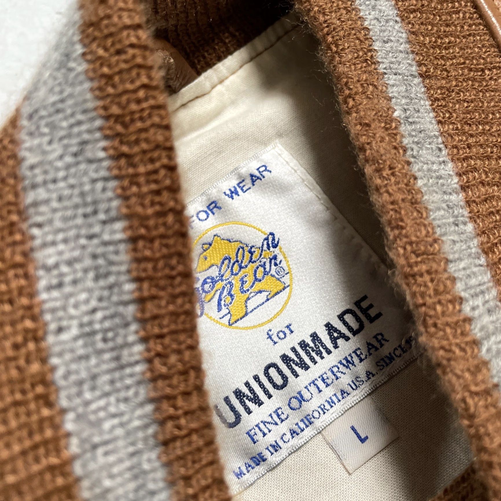 Golden Bear Golden Bear x UNIONMADE Canvas Leather Work Vest Mens L Brown USA USA Heritage Workwear 90s Size US L / EU 52-54 / 3 - 6 Thumbnail