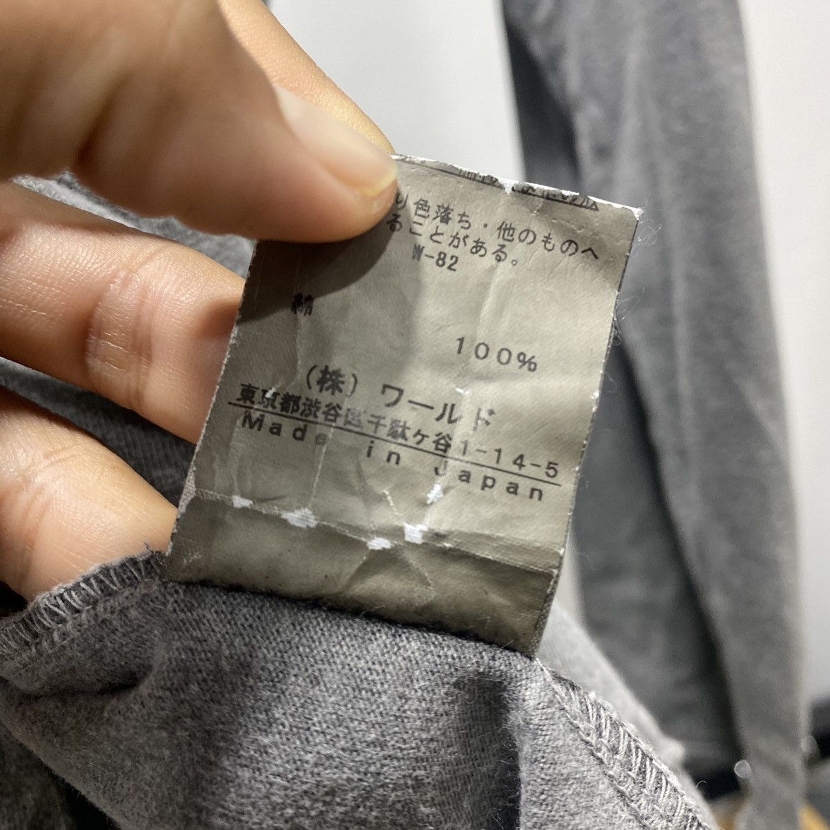 Boycott × Japanese Brand × Le Grande Bleu (L.G.B.) Sick☠️ Boycott Japan Vintage Washed Cardigan Lgb Punk Size US XL / EU 56 / 4 - 8 Thumbnail