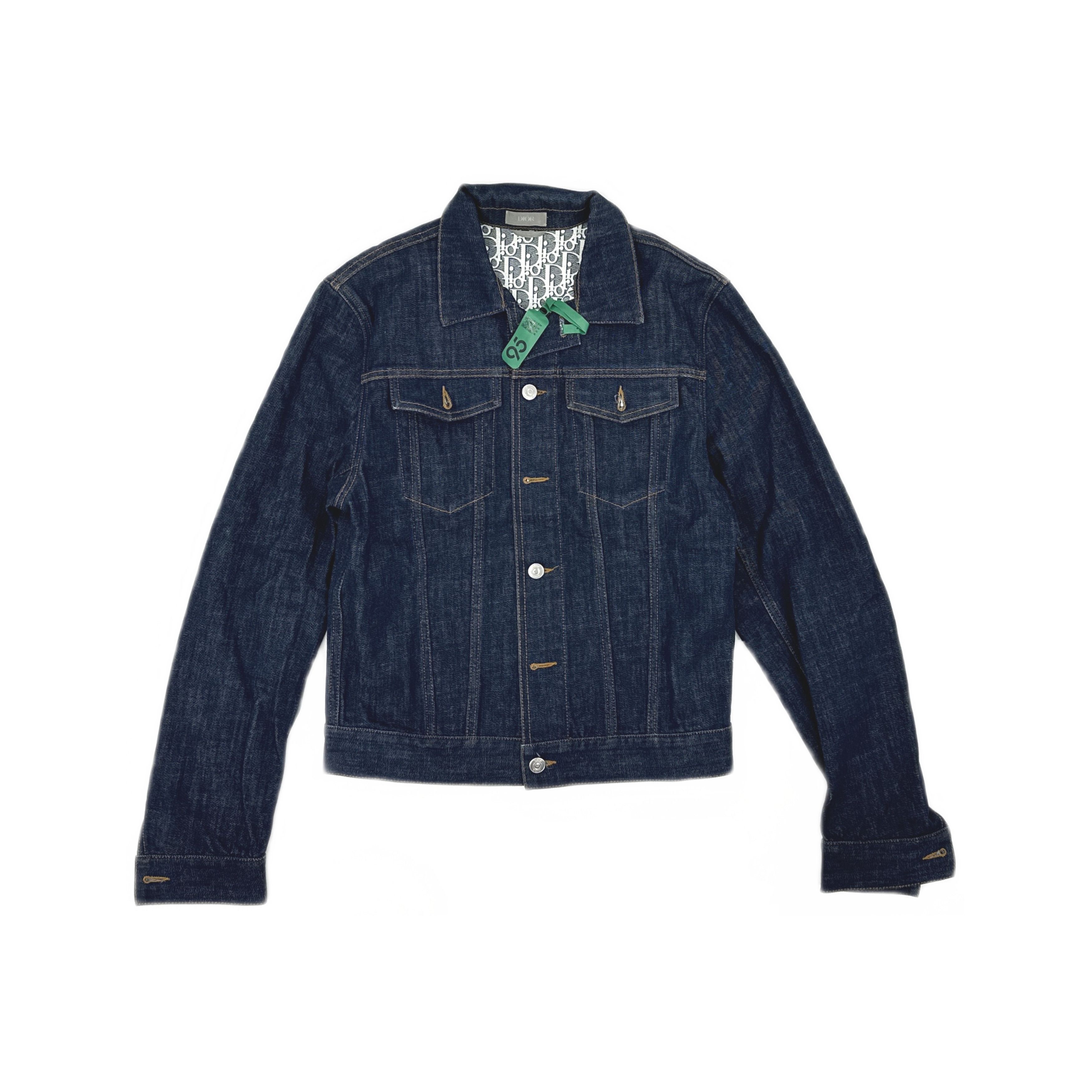 Dior Dior Oblique Lining Denim Jacket Size S Size US S / EU 44-46 / 1 - 1 Thumbnail