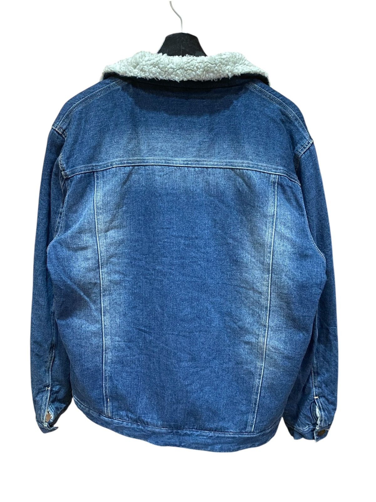 Restoration VINTAGE RESTORATION DENIM FUR LINING JACKET Size XL / US 12-14 / IT 48-50 - 2 Thumbnail