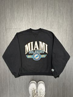 Vintage Miami Dolphins Football Crewneck Sweatshirt Retro T-Shirt Nfl Hoodie  Classic Unisex - TeebyHumans