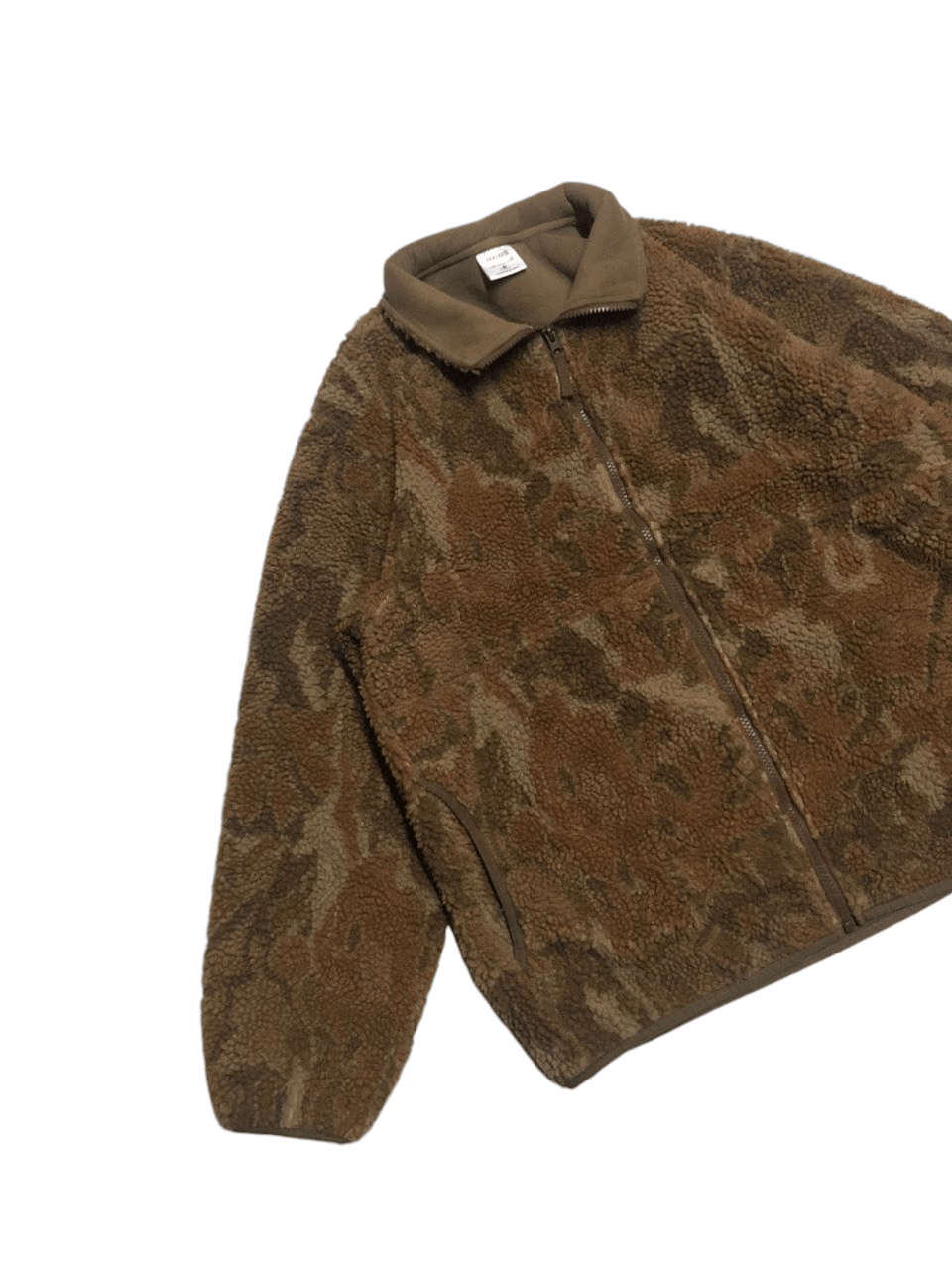 GU Nowartt For GU Art Collection Fleece Brown Camouflage Size US M / EU 48-50 / 2 - 6 Thumbnail