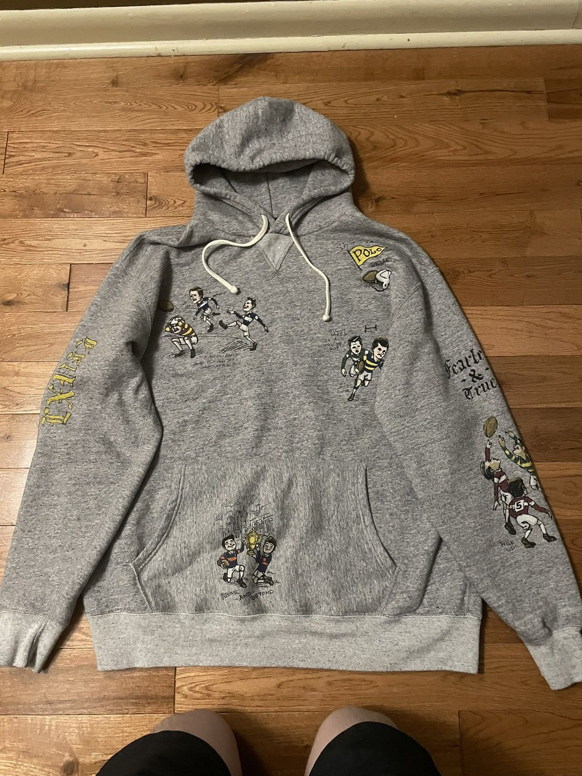 Polo Ralph Lauren Polo Ralph Lauren St Andrews Rugby Hoodie Size US XL / EU 56 / 4 - 1 Thumbnail