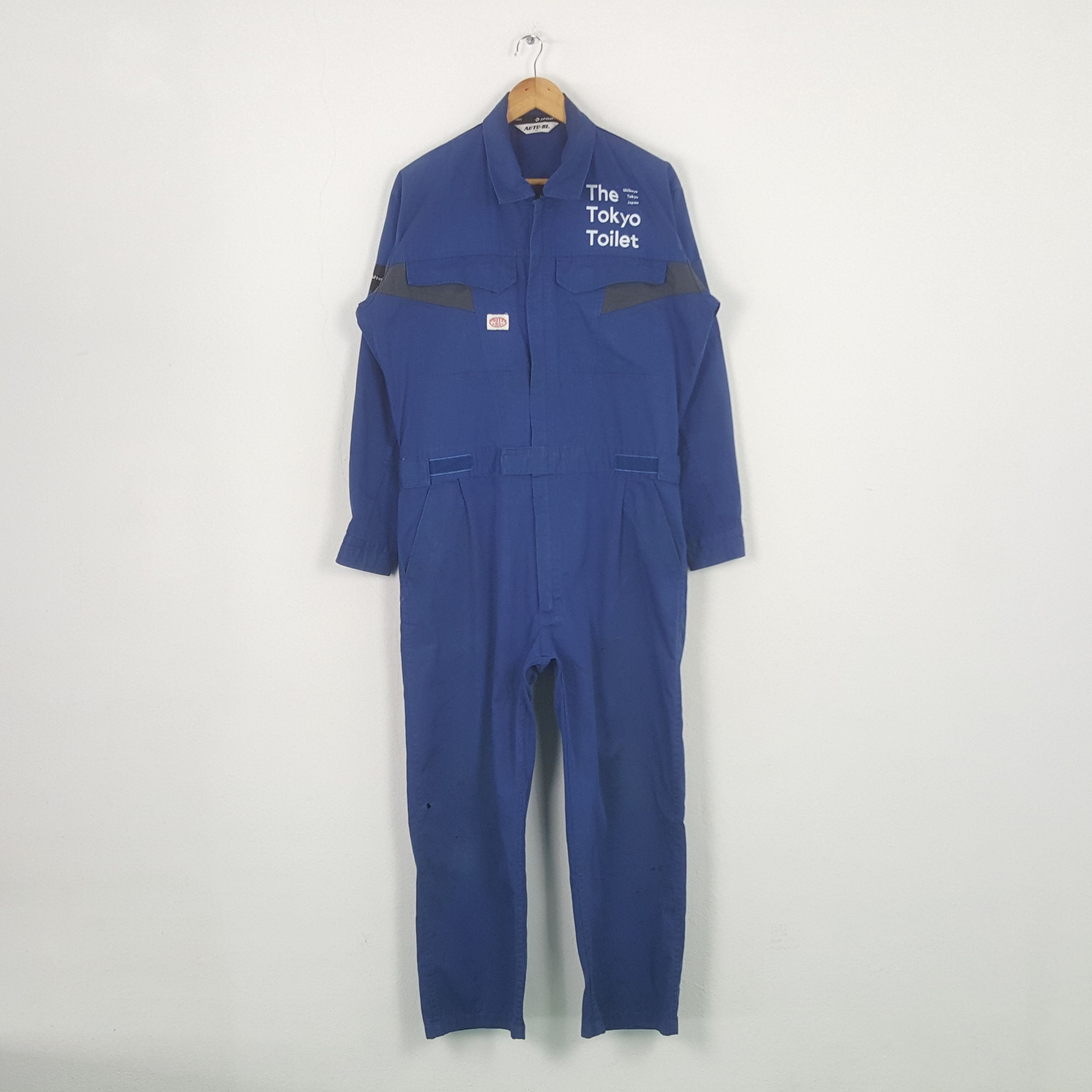 Japanese Brand Vintage The Tokyo Toilet Japanese Coverall Jacket C298N27 Size US L / EU 52-54 / 3 - 4 Thumbnail