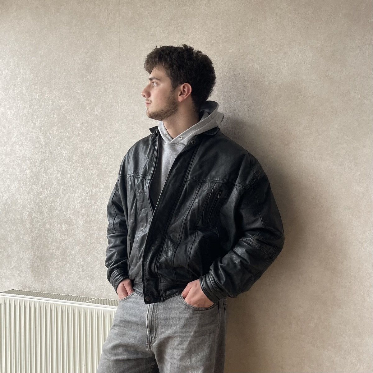 Vintage × Wilsons Leather Vintage Wilson's Leather Flight Bomber