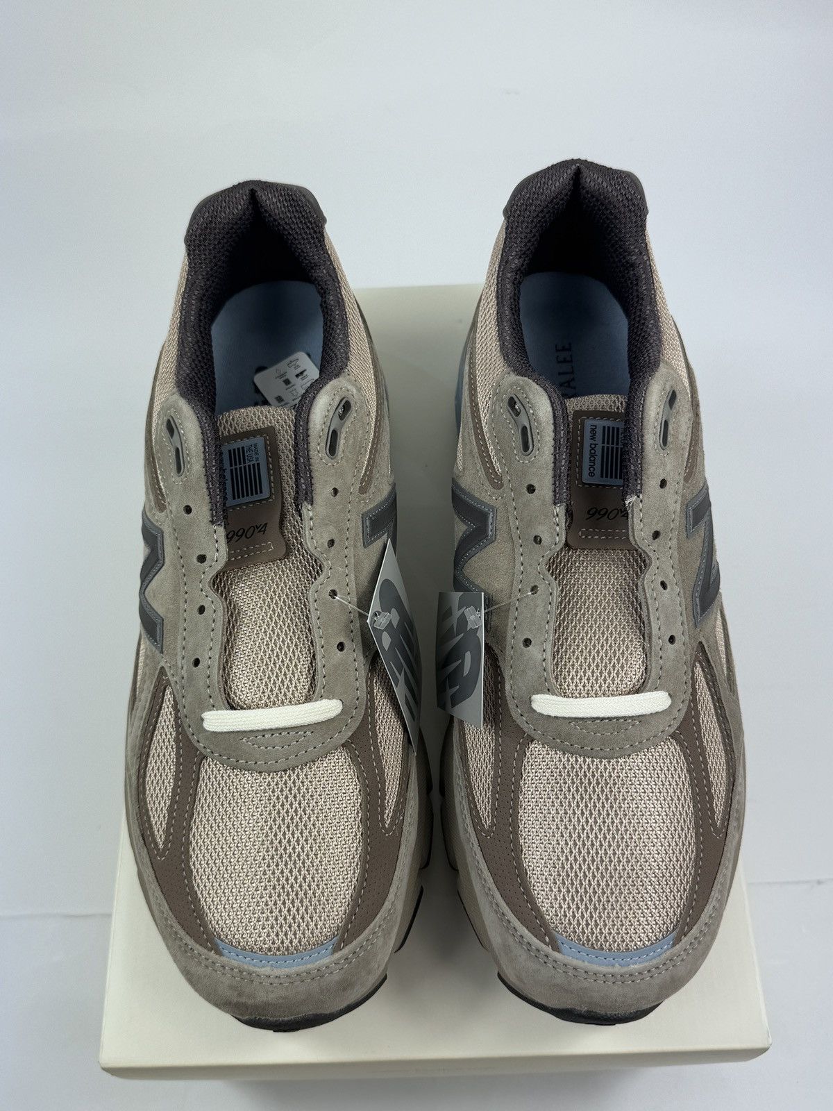 Auralee × New Balance NEW BALANCE X AURALEE 990v4 SNEAKERS Size US 10.5 / EU 43-44 - 5 Thumbnail