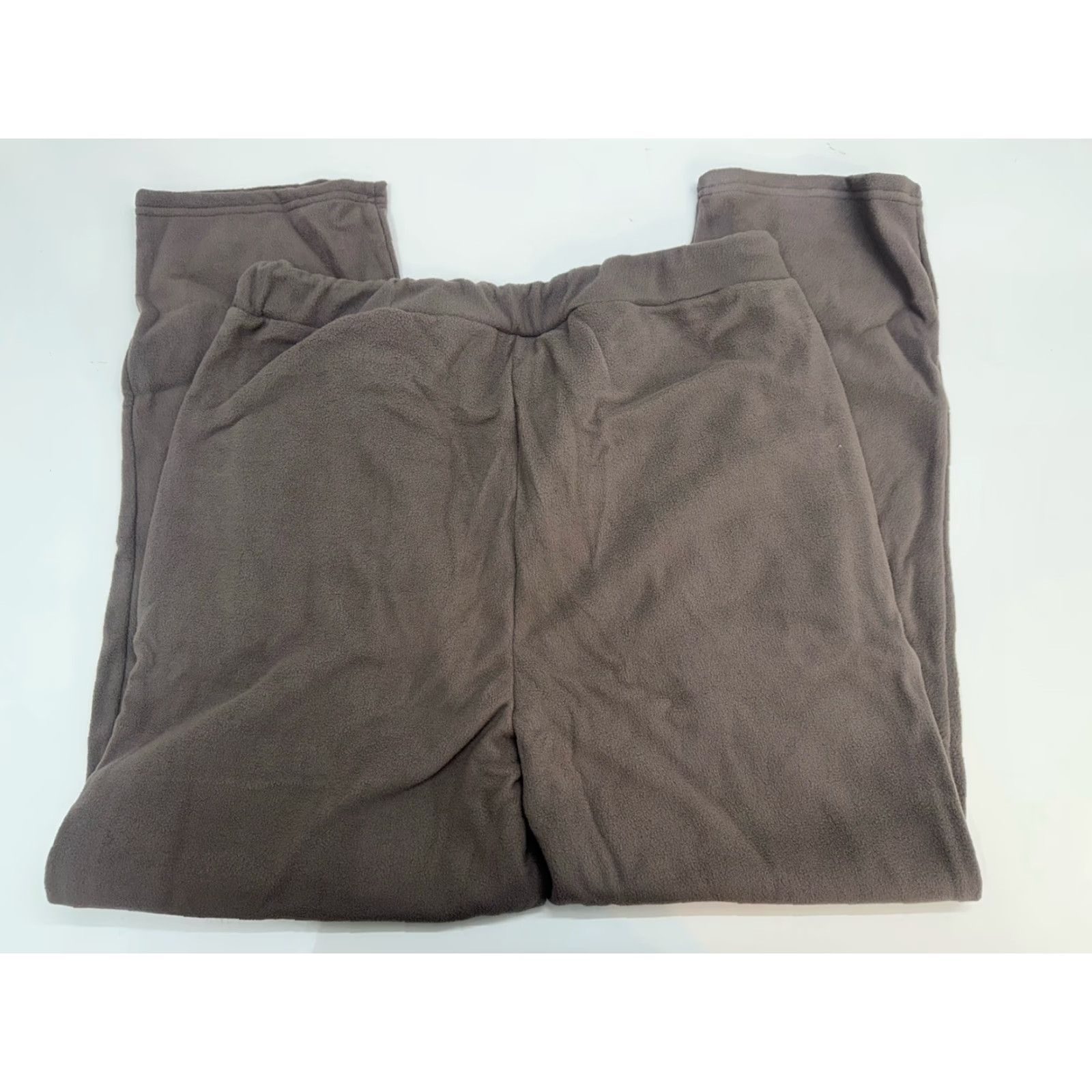Vintage Damart Womens Pants Plus Size 20 Brown Taupe Micro Fleece NWTs Size 42" / US 20 - 7 Thumbnail