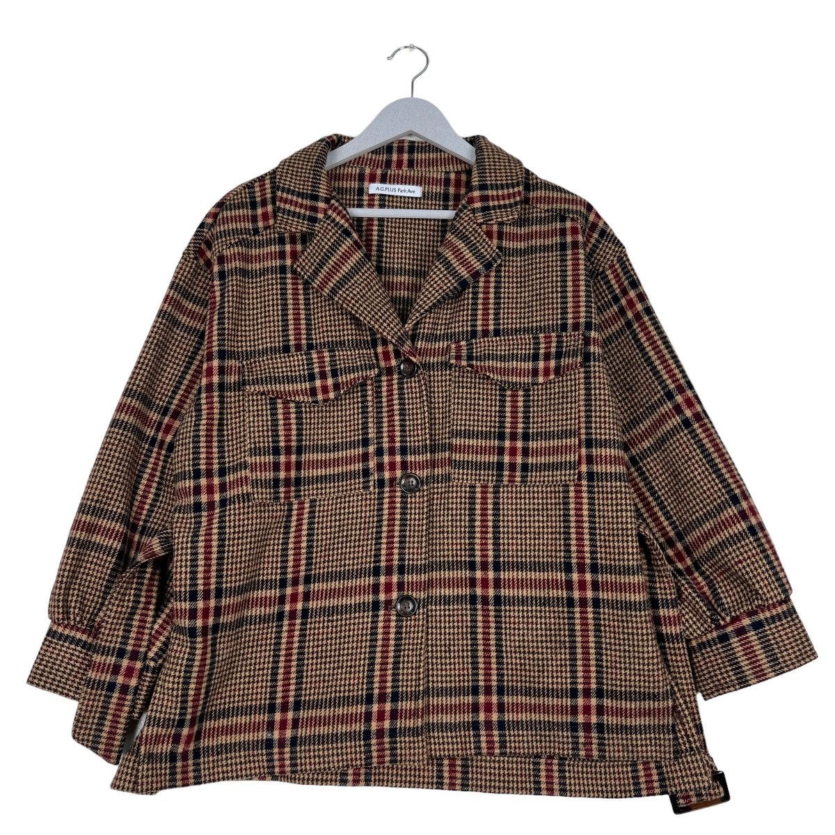 AG Adriano Goldschmied 🔥 AG PLUS PARK AVE CHECK JACKET Size US M / EU 48-50 / 2 - 1 Thumbnail