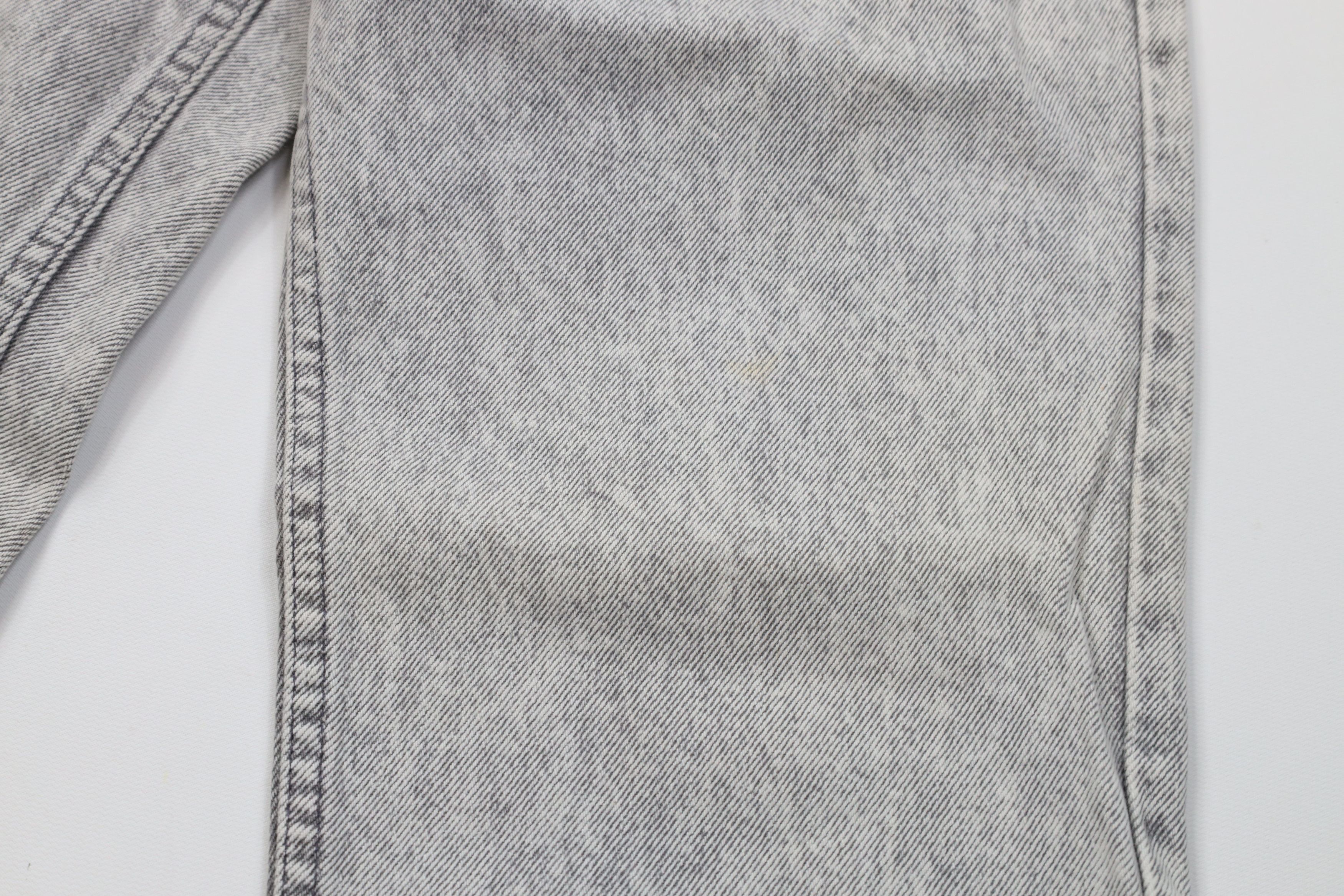 Levi's Vintage 80s Levis 506xx Wash Straight Leg Jeans Gray USA Size US 32 / EU 48 - 5 Thumbnail