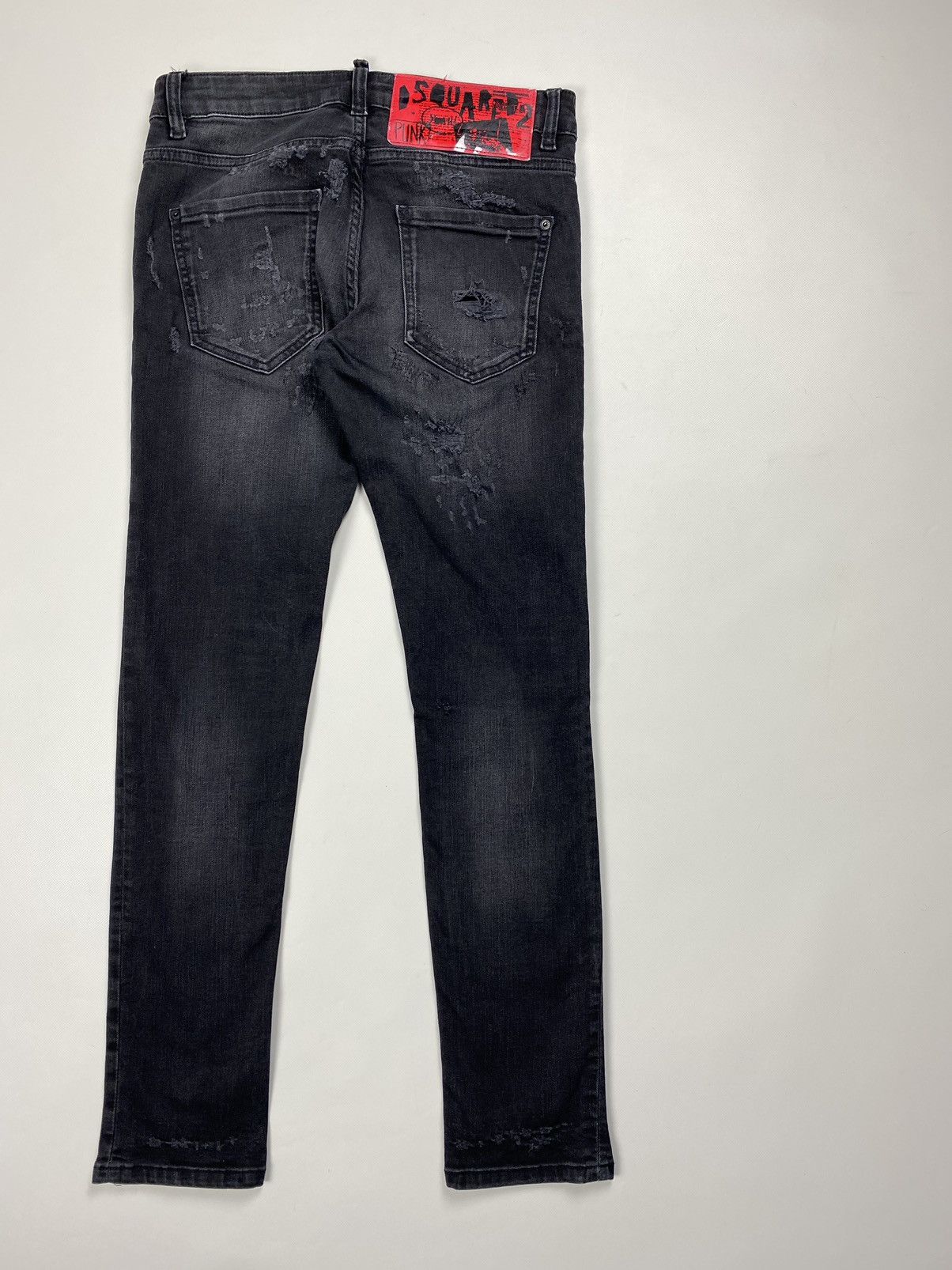 Dsquared2 Dsquared ladies skinny Dan Jean distressed denim jeans Size 30" / US 8 / IT 44 - 22 Thumbnail