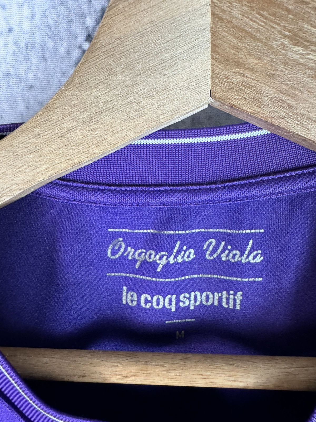 Vintage Fiorentina Le Coq sportif home soccer jersey Size US M / EU 48-50 / 2 - 3 Thumbnail