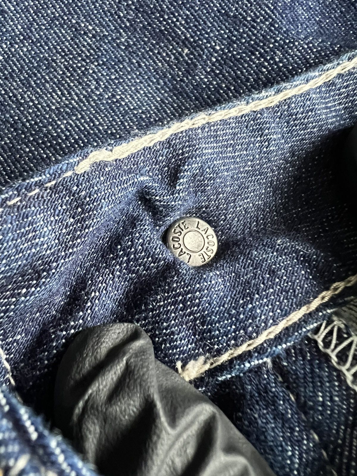 Lacoste VINTAGE LACOSTE AVANT-GARDE DENIM PANTS BIG LOGO Y2K 28 SIZE Size US 28 / EU 44 - 16 Thumbnail