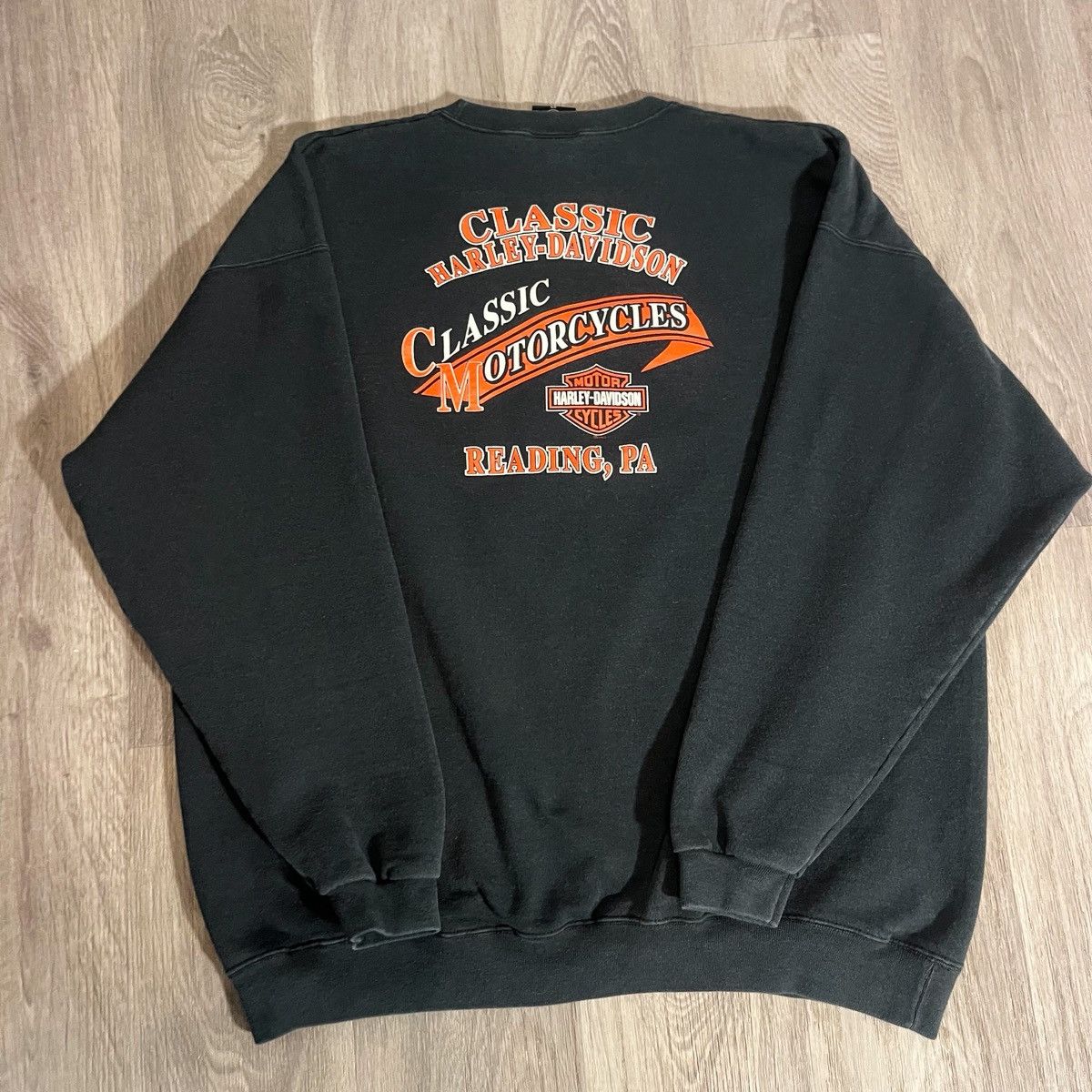 Harley Davidson Vintage 90s Harley Davidson Sweatshirt Eagle Size XXL ERD Size US XXL / EU 58 / 5 - 2 Thumbnail