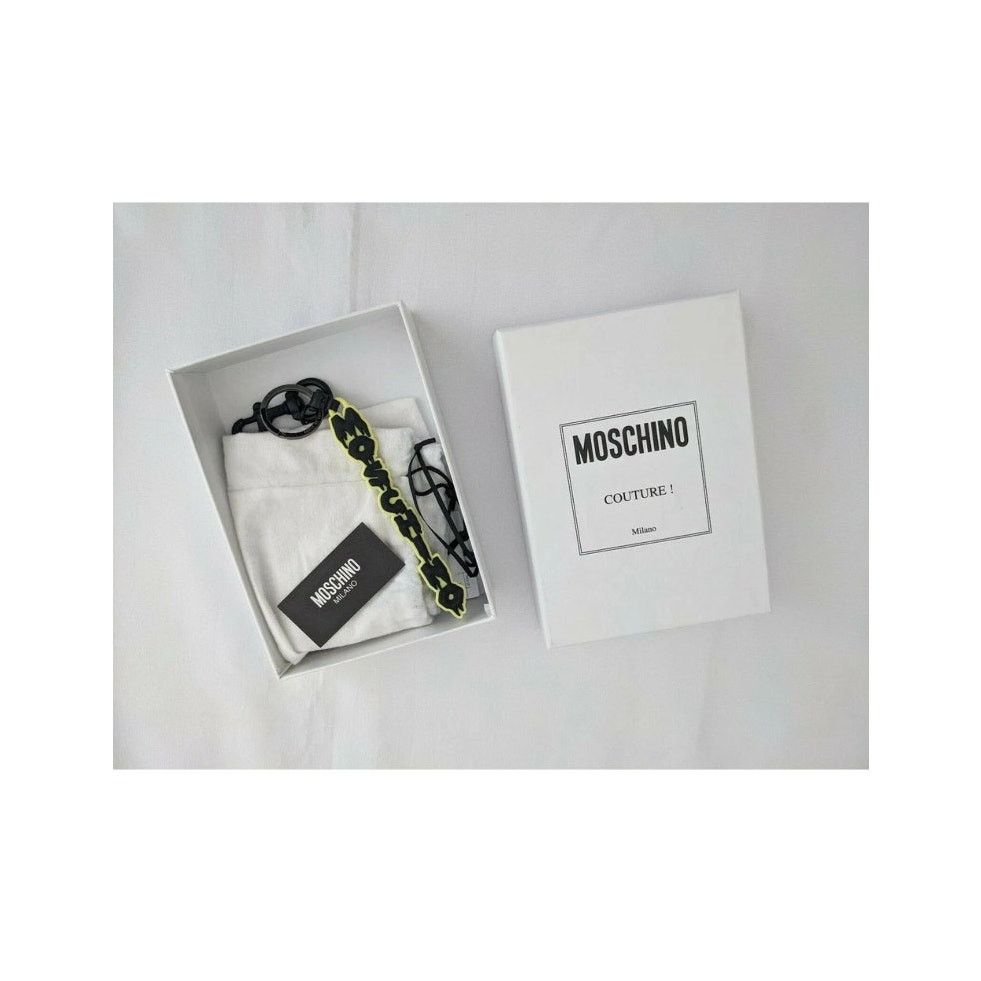 Moschino SS20 MOSCHINO COUTURE JEREMY SCOTT KEYCHAIN DRIPPING LOGO Size ONE SIZE - 5 Thumbnail