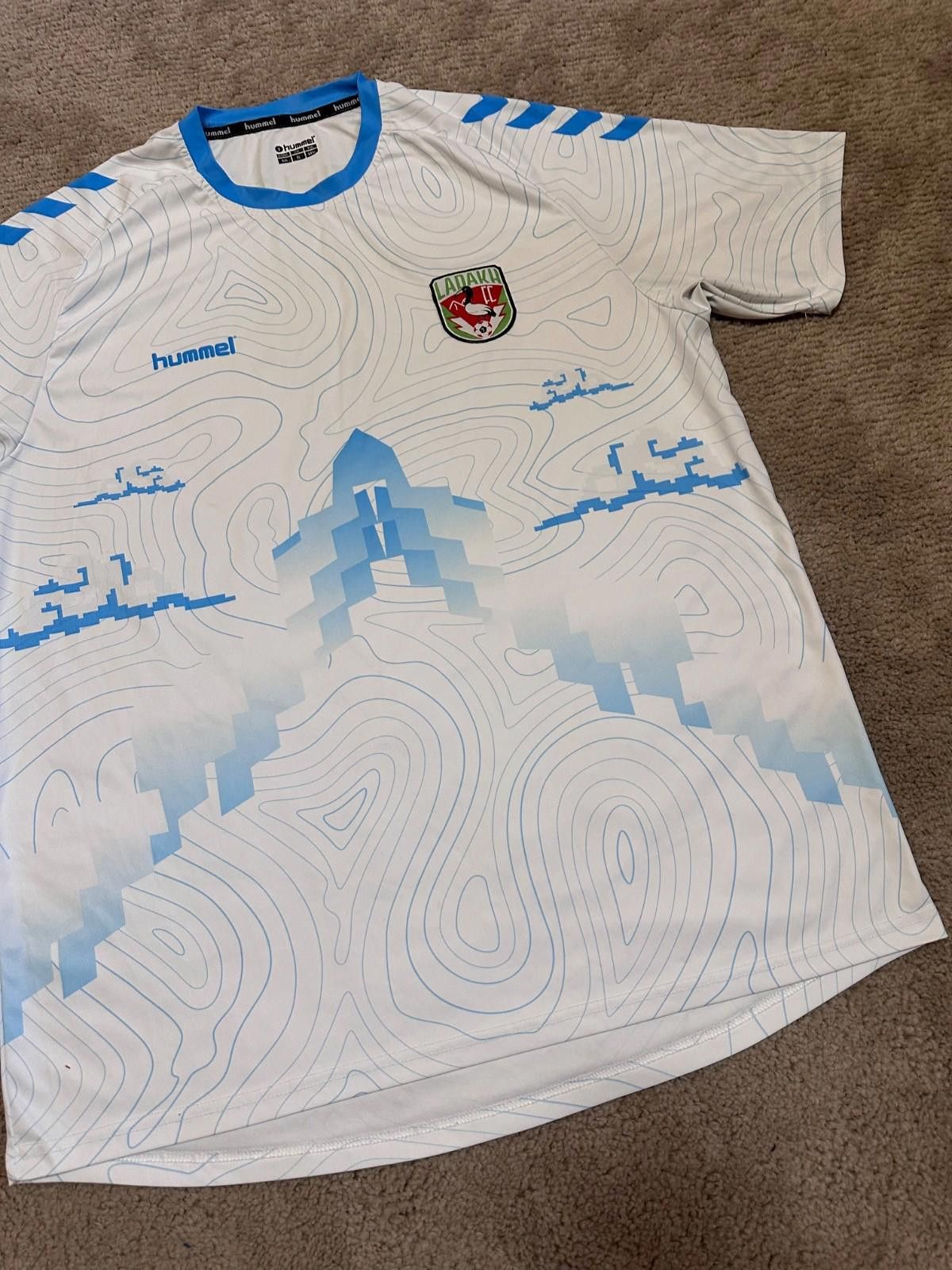 Hummel Ladakh FC India Football Soccer 2023/24 Hummel Jersey Shirt Size US XXL / EU 58 / 5 - 2 Thumbnail