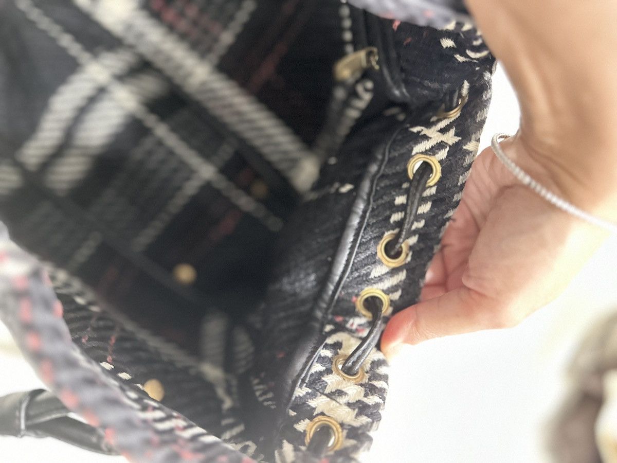 Salvatore Ferragamo Salvatore Ferragamo Wool Plaid Exterior Bags & Handbags L Size ONE SIZE - 11 Thumbnail