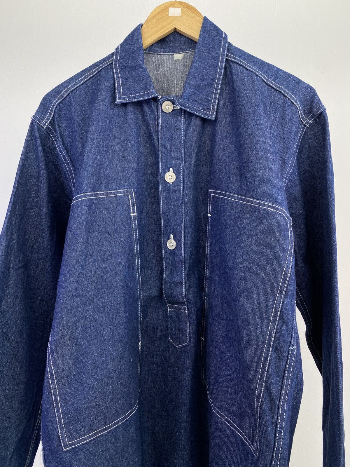 Vintage Vintage 40’s Repro by YMCL US Army M-35 Denim Pullover Size US L / EU 52-54 / 3 - 2 Thumbnail