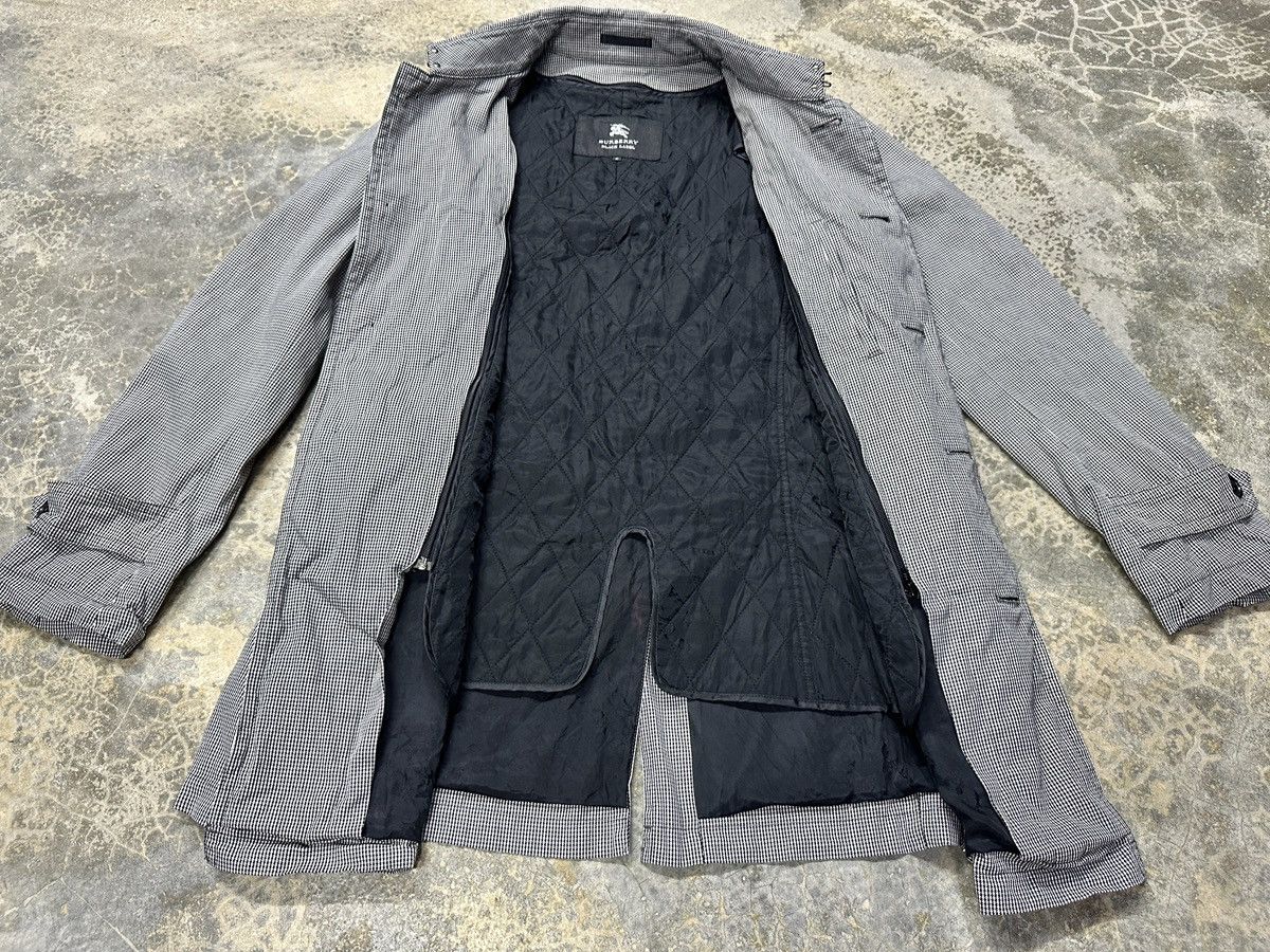 Burberry Burberry Black Label Houndstooth Trench Coat Size US M / EU 48-50 / 2 - 4 Thumbnail