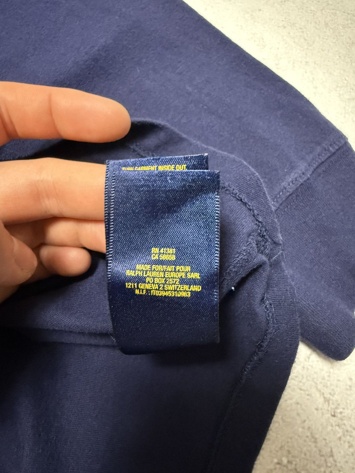 Polo Ralph Lauren × Vintage Vintage Polo Ralph Lauren Long Sleeve Shirt Big Logo Y2K 90s Size US XS / EU 42 / 0 - 8 Thumbnail