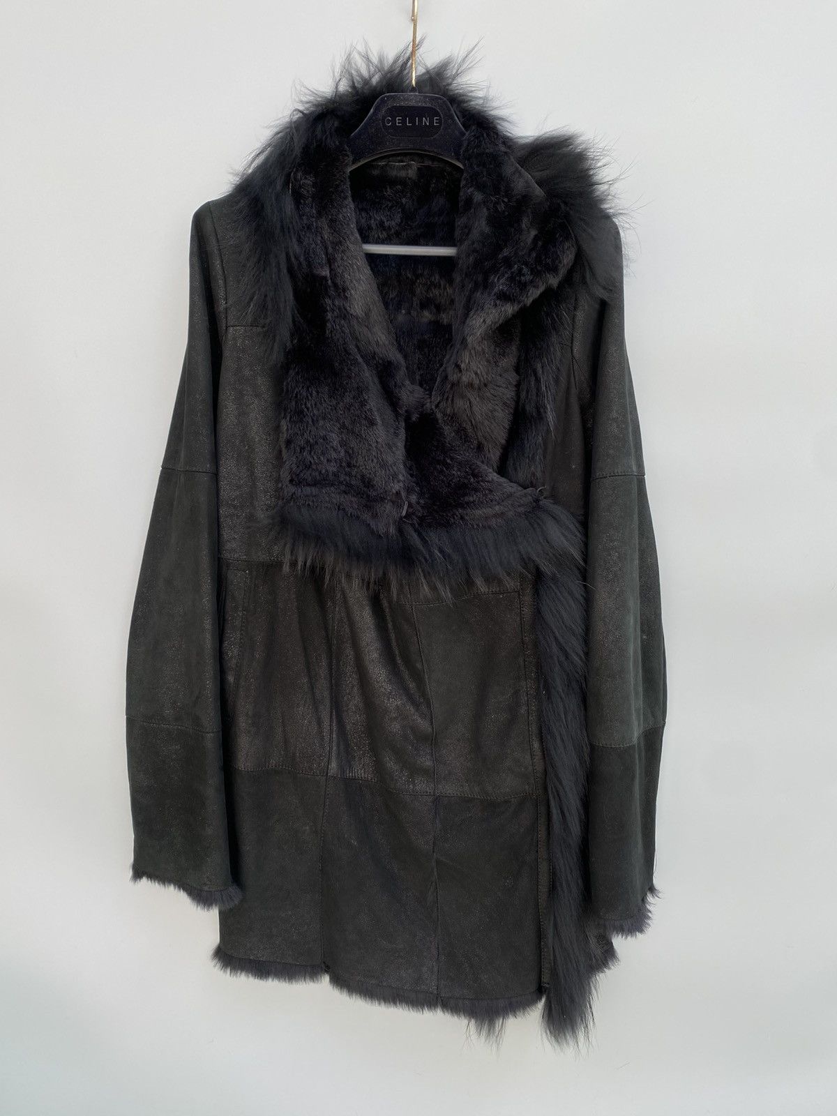 Yves Salomon Meteo by Yves Salomon Shearling Fur Jacket Size XS / US 0-2 / IT 36-38 - 8 Thumbnail