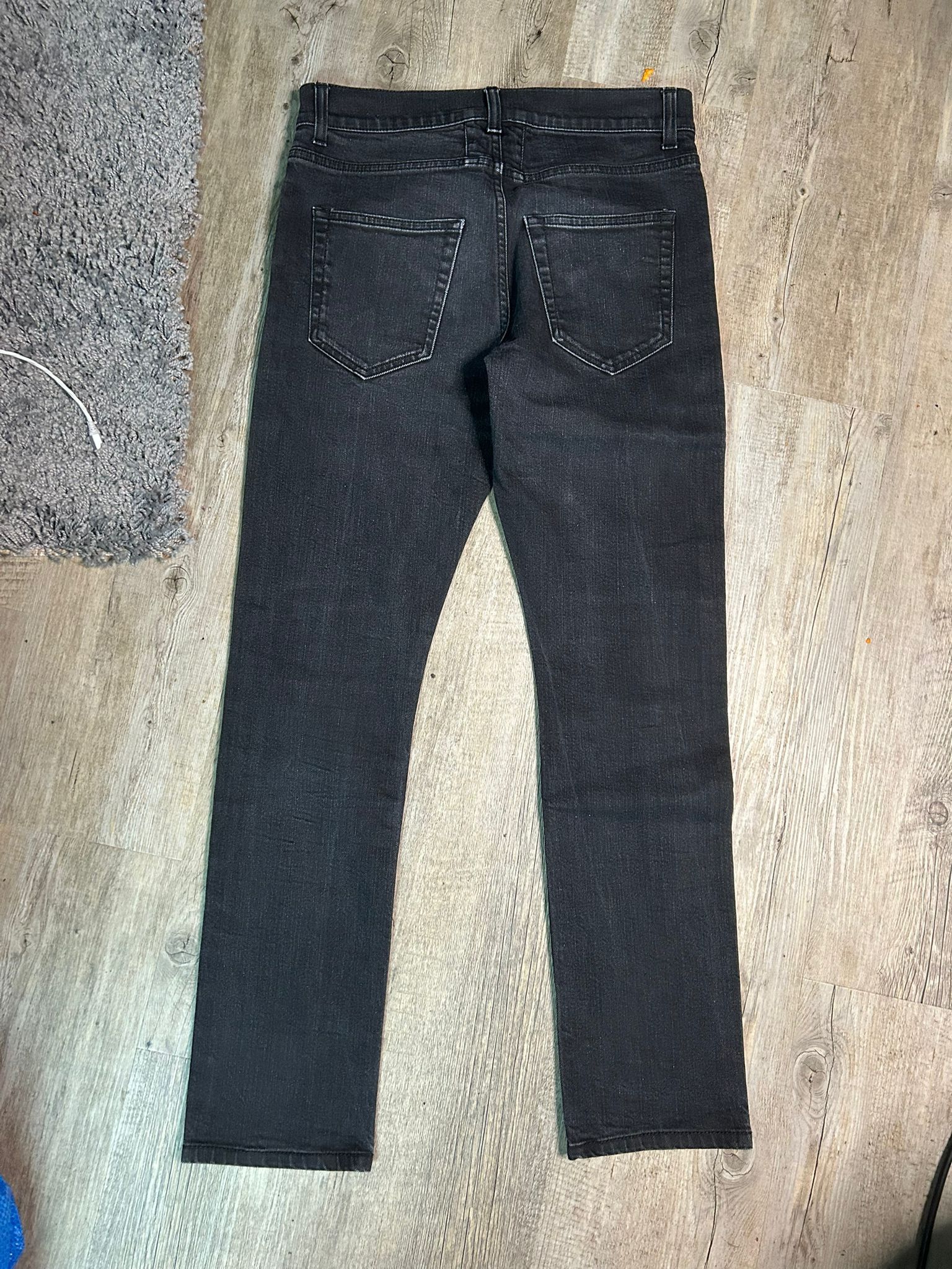 Saint Laurent Paris Saint Laurent Paris D24 Black Size US 30 / EU 46 - 2 Thumbnail
