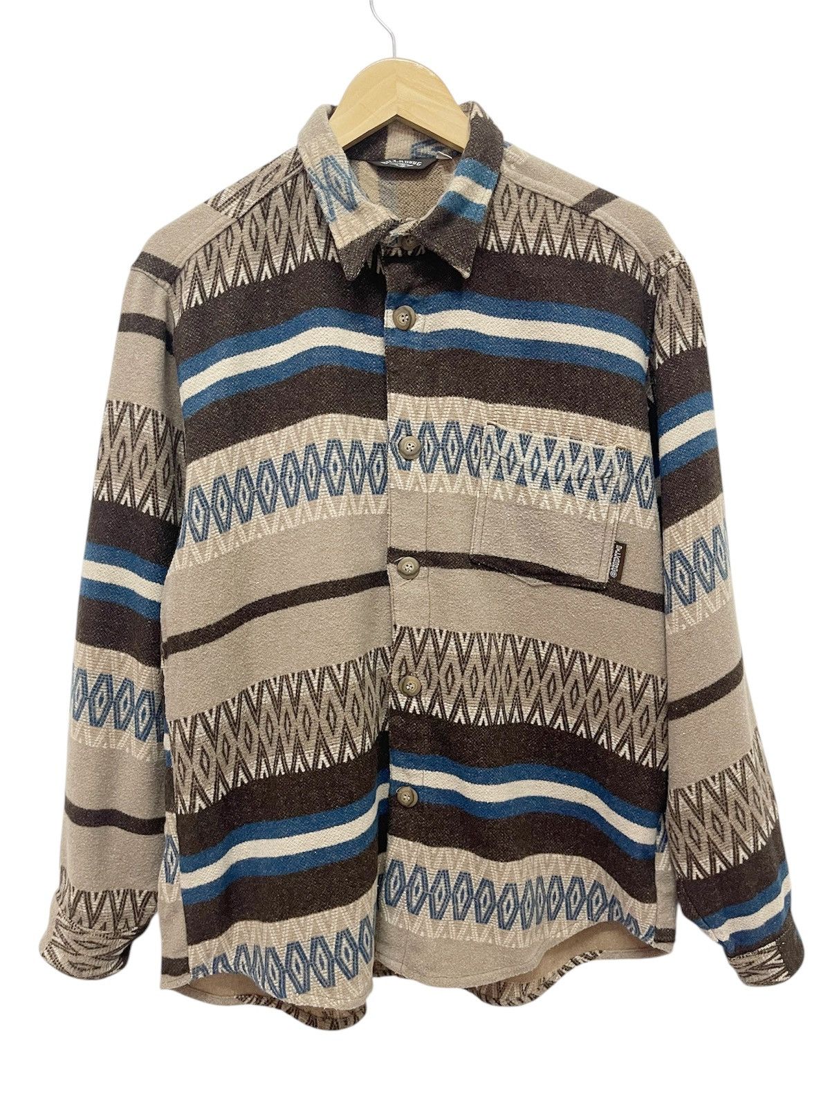Billabong 🔥RARE🔥 80’s BILLABONG Apache Navajo Shirt MADE IN USA Size US L / EU 52-54 / 3 - 2 Thumbnail