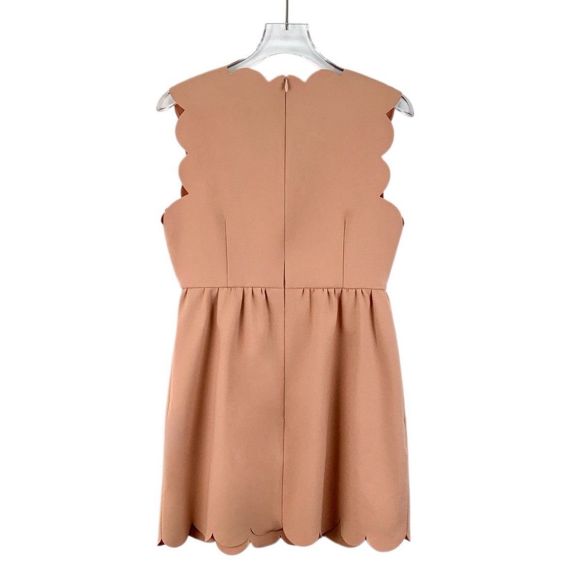 Valentino Valentino Pink Lace Trim Sleeveless Dress K26WX Size S / US 4 / IT 40 - 2 Thumbnail