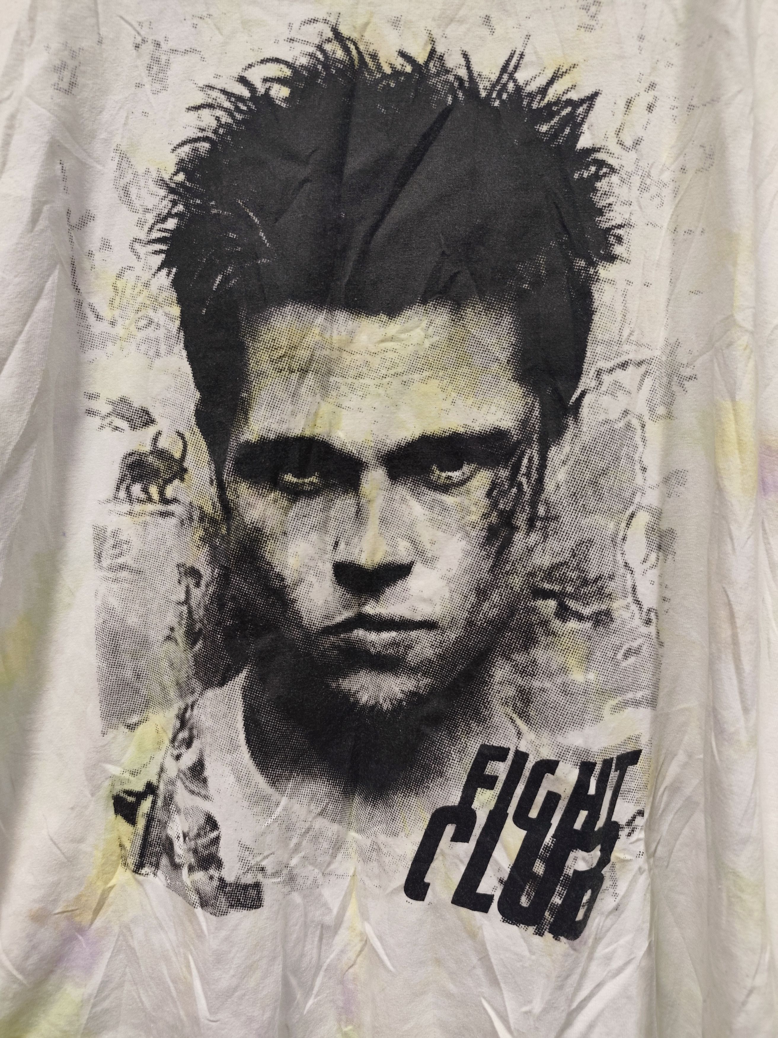 Vintage Vintage Bootleg Fight Club Tyler Durden Movie T Shirt Size US M / EU 48-50 / 2 - 3 Thumbnail