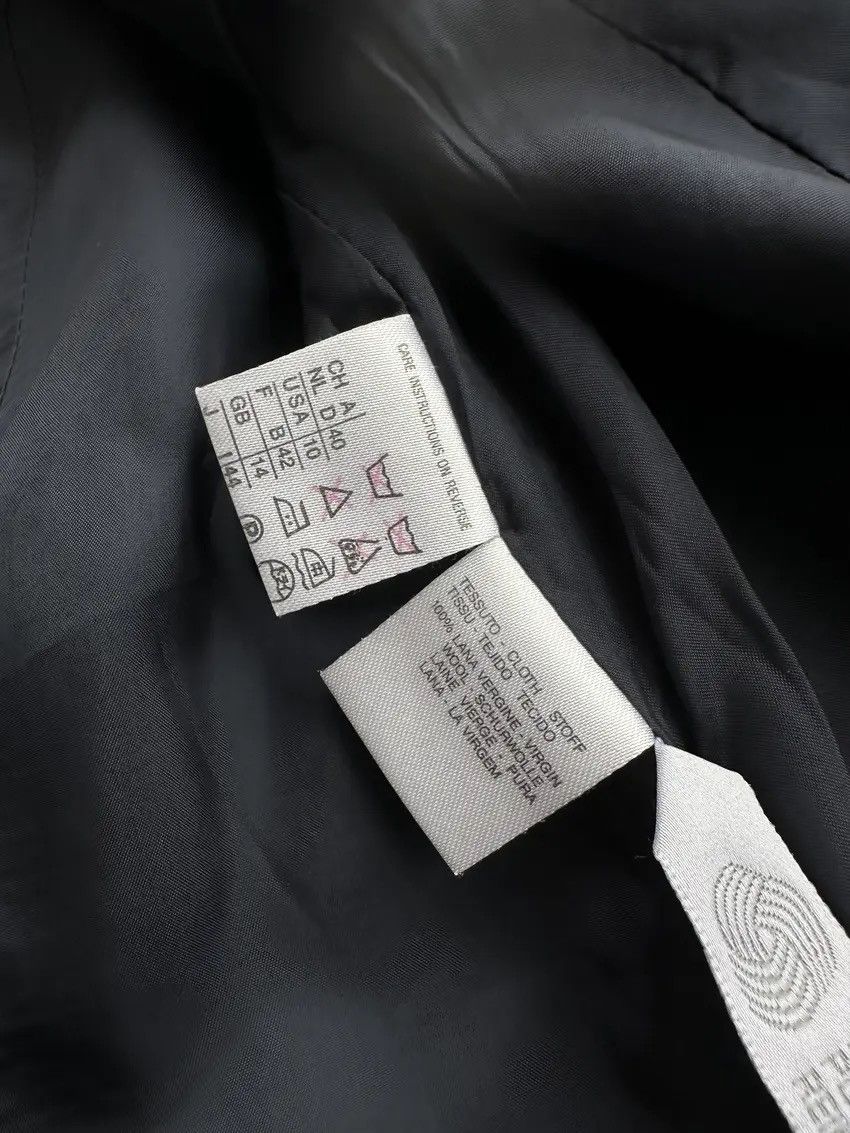Max Mara × Vintage Vintage Max Mara One Button Virgine Wool Woman Blazer Size L / US 10 / IT 46 - 7 Thumbnail