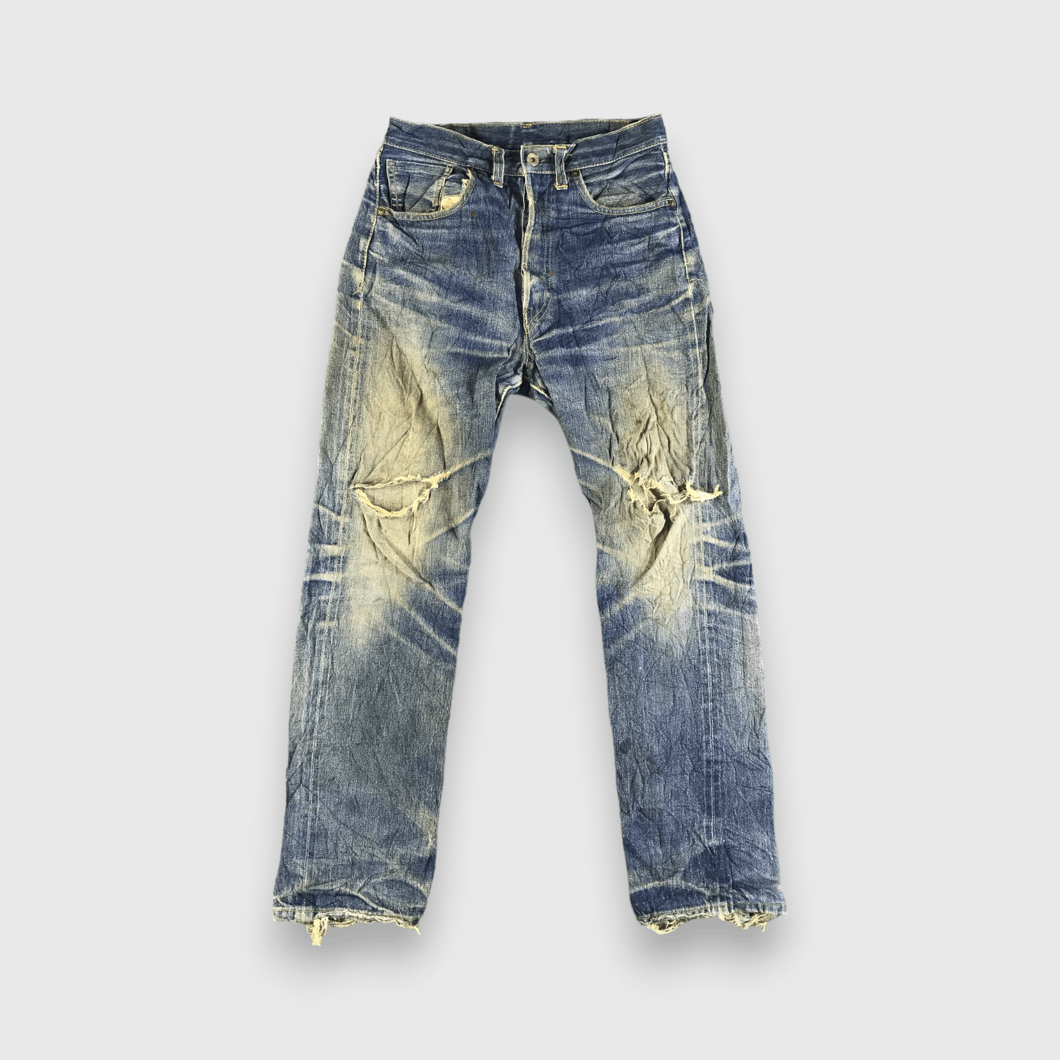 90s Vintage Distressed Redline Levis 501 Jeans-J3978