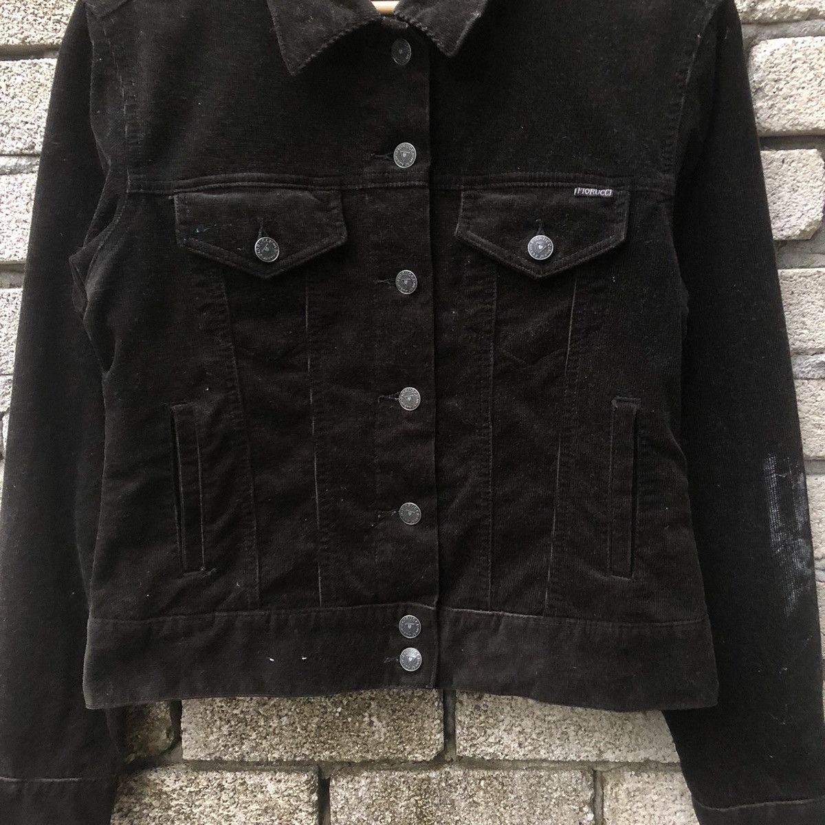 Fiorucci Fiorucci Brown Corduroy Jacket Size S / US 4 / IT 40 - 2 Thumbnail